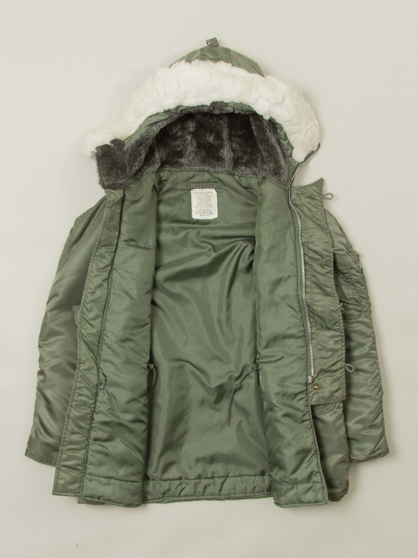 Vtg 1990s US Air Force N-3B Snorkel Parka (L)