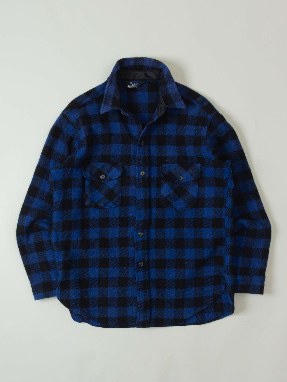 Vtg 1980s Woolrich Flannel Overshirt (L)