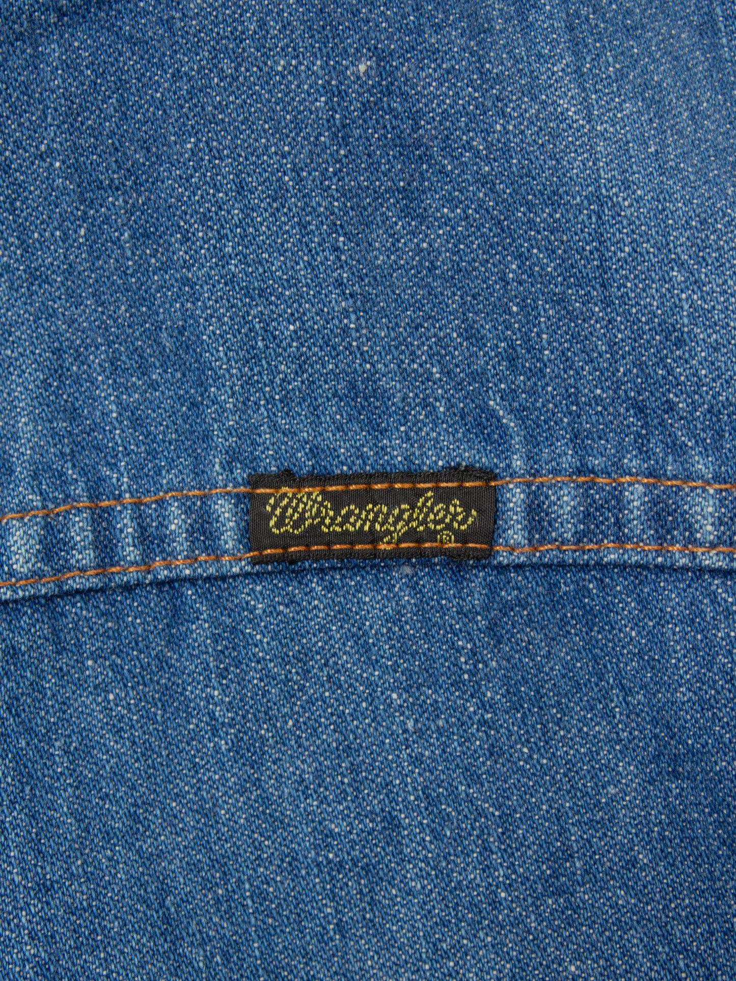 Vtg 1970s Wrangler Lined Denim Jacket - Made in USA (S)