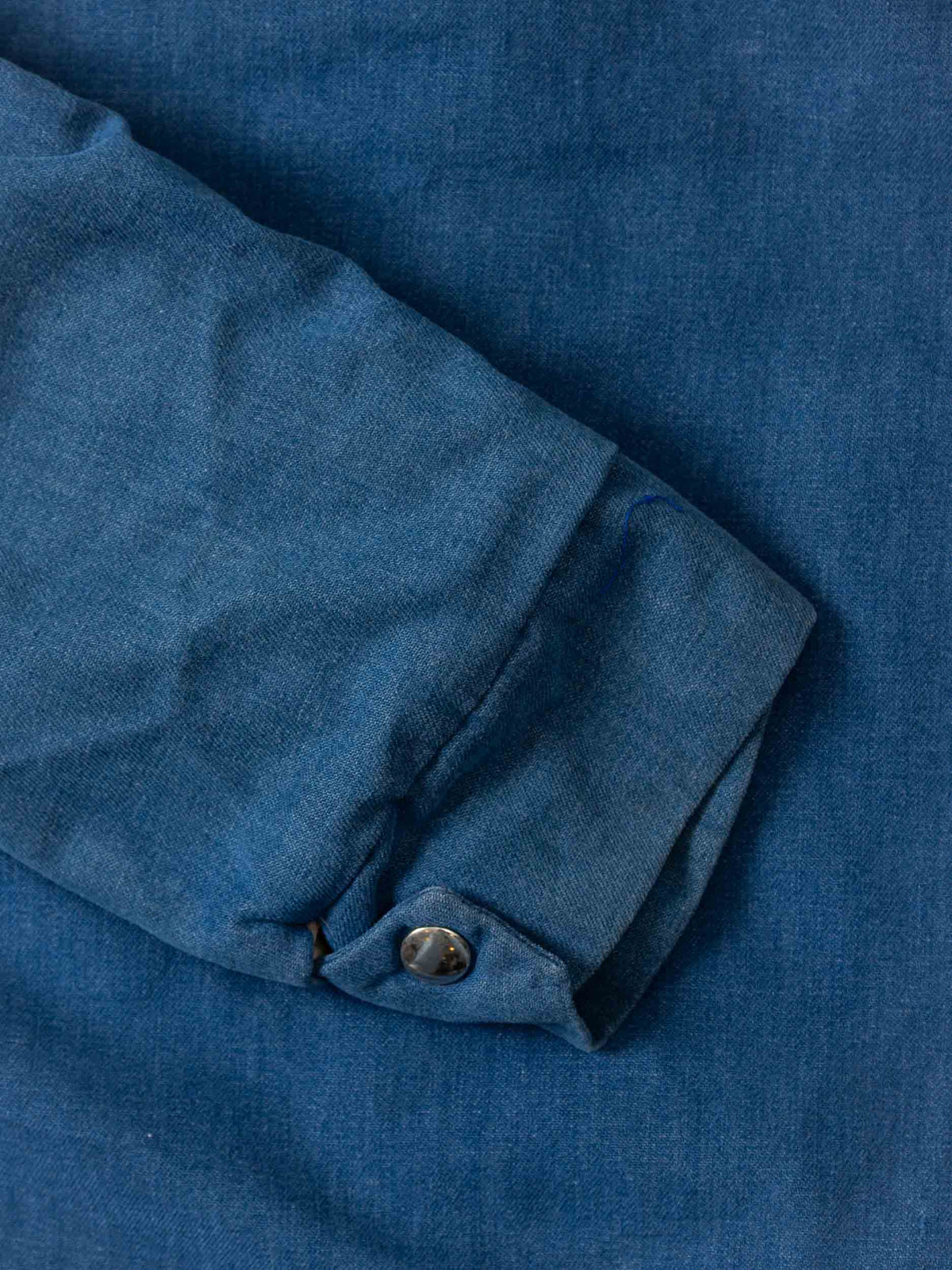 Vtg 1970s Sherpa Western Denim Jacket (M/L)