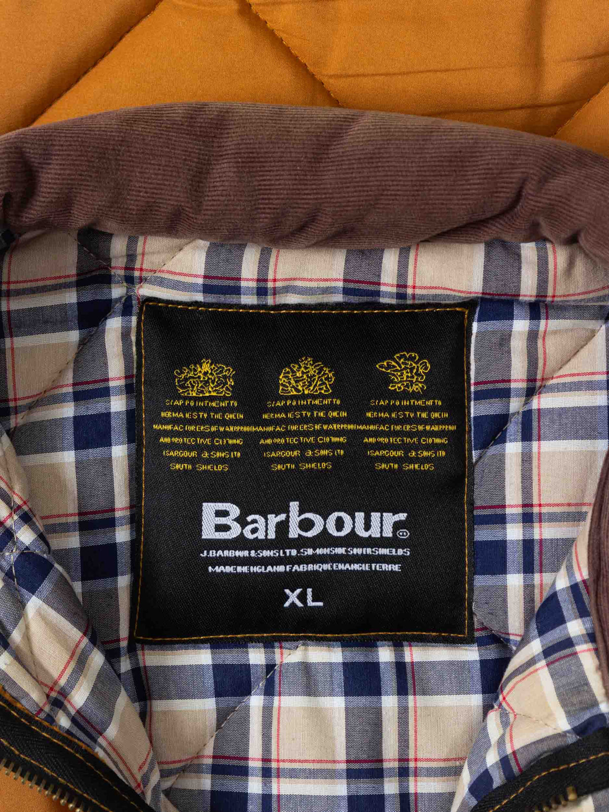Vtg Quilted Barbour Vest – Made in England (L)