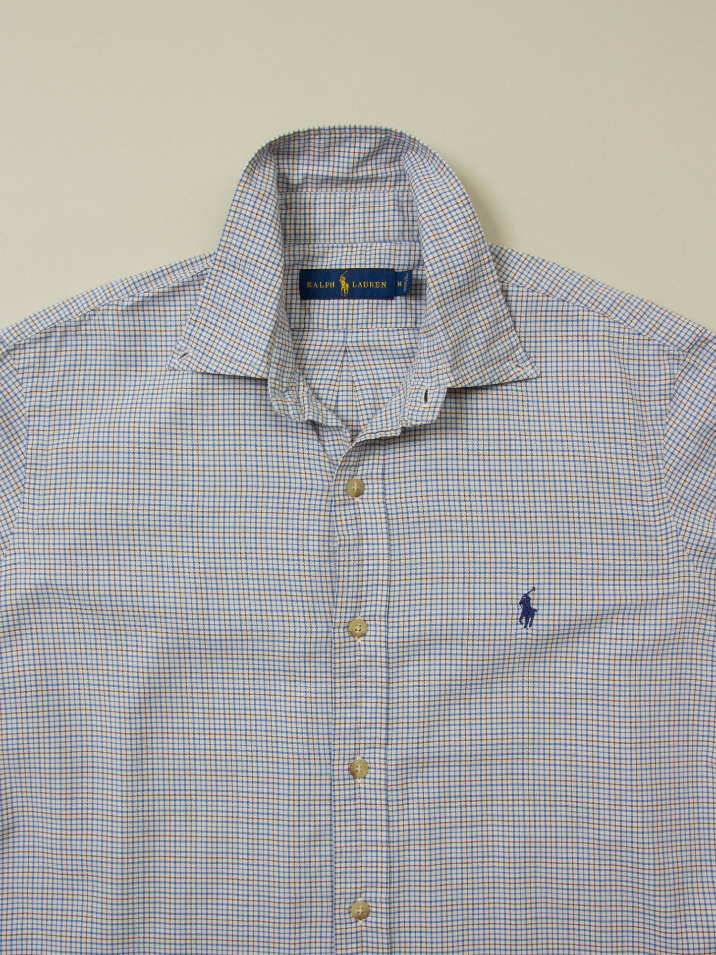 2000s Ralph Lauren Checkered Shirt (S/M)