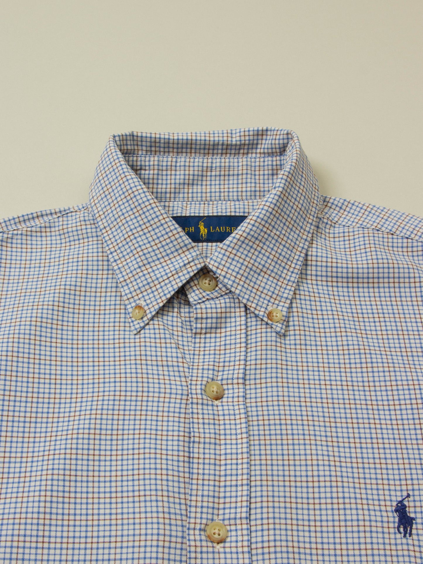 2000s Ralph Lauren Checkered Shirt (S/M)