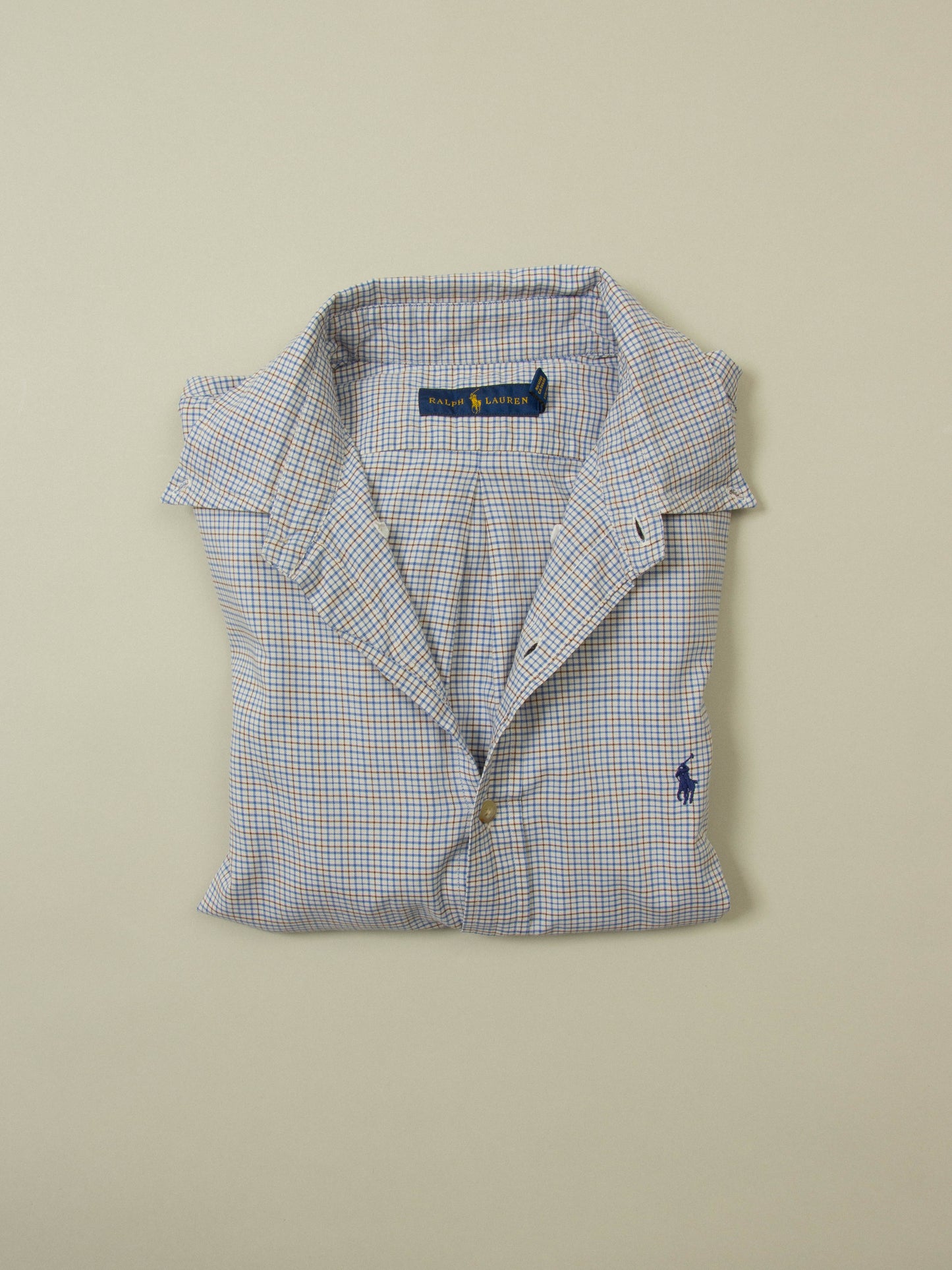 2000s Ralph Lauren Checkered Shirt (S/M)