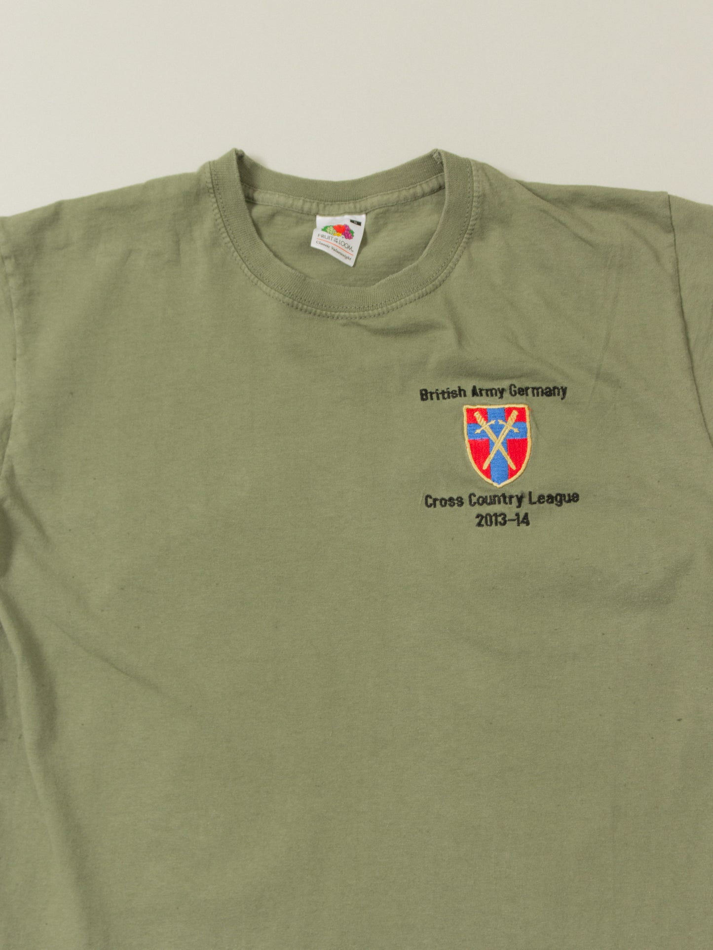 Embroidered British Army Tee (S)