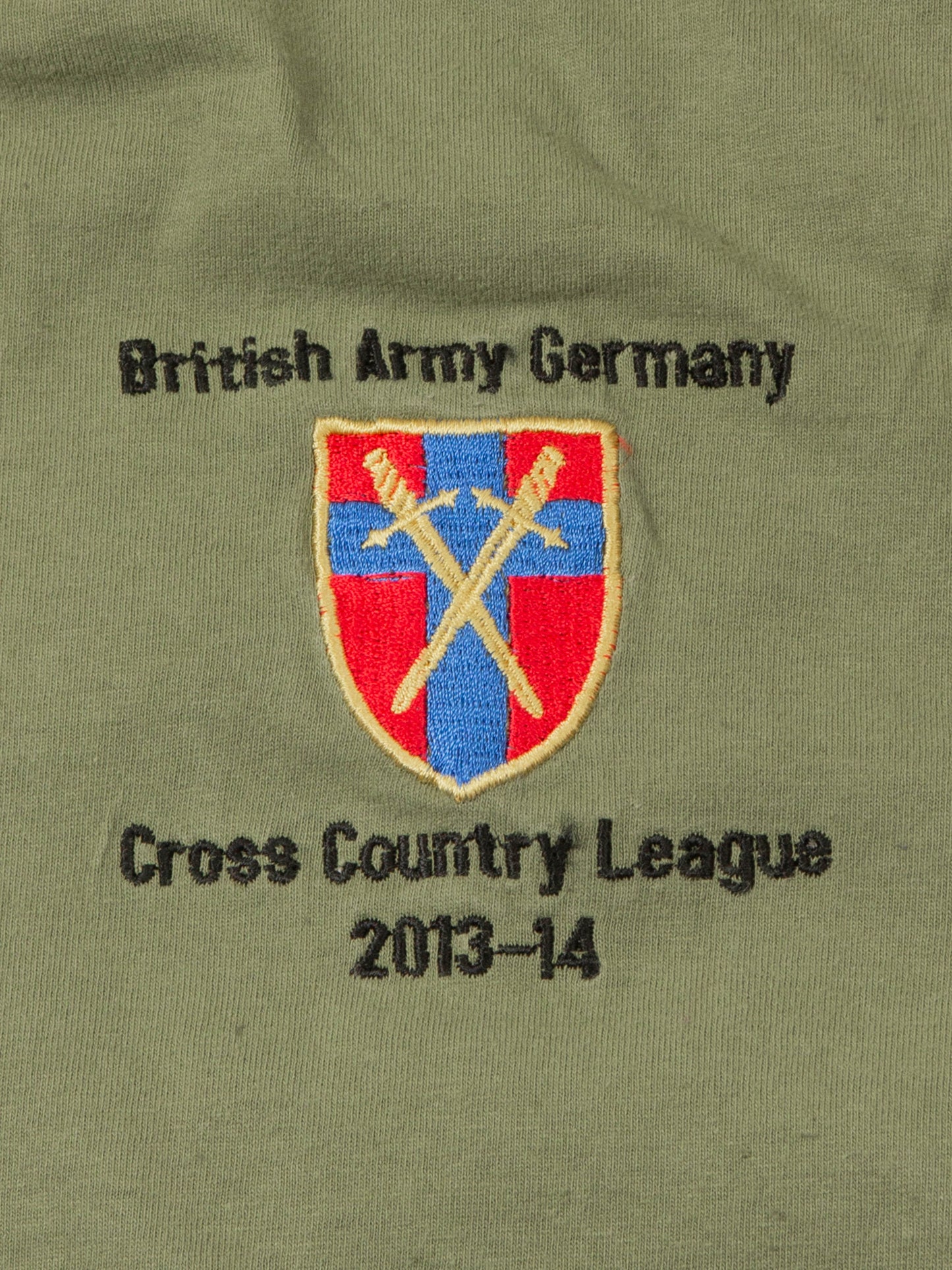Embroidered British Army Tee (S)