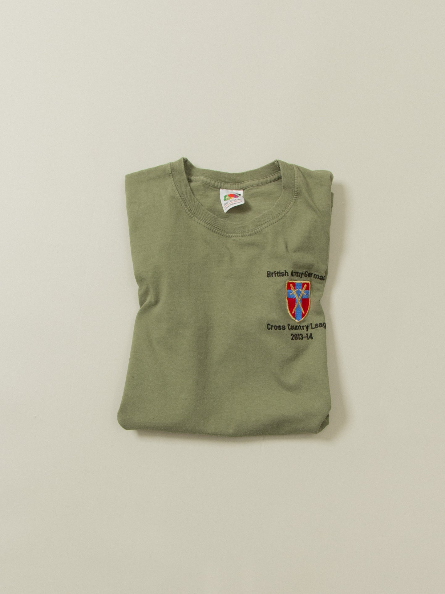 Embroidered British Army Tee (S)