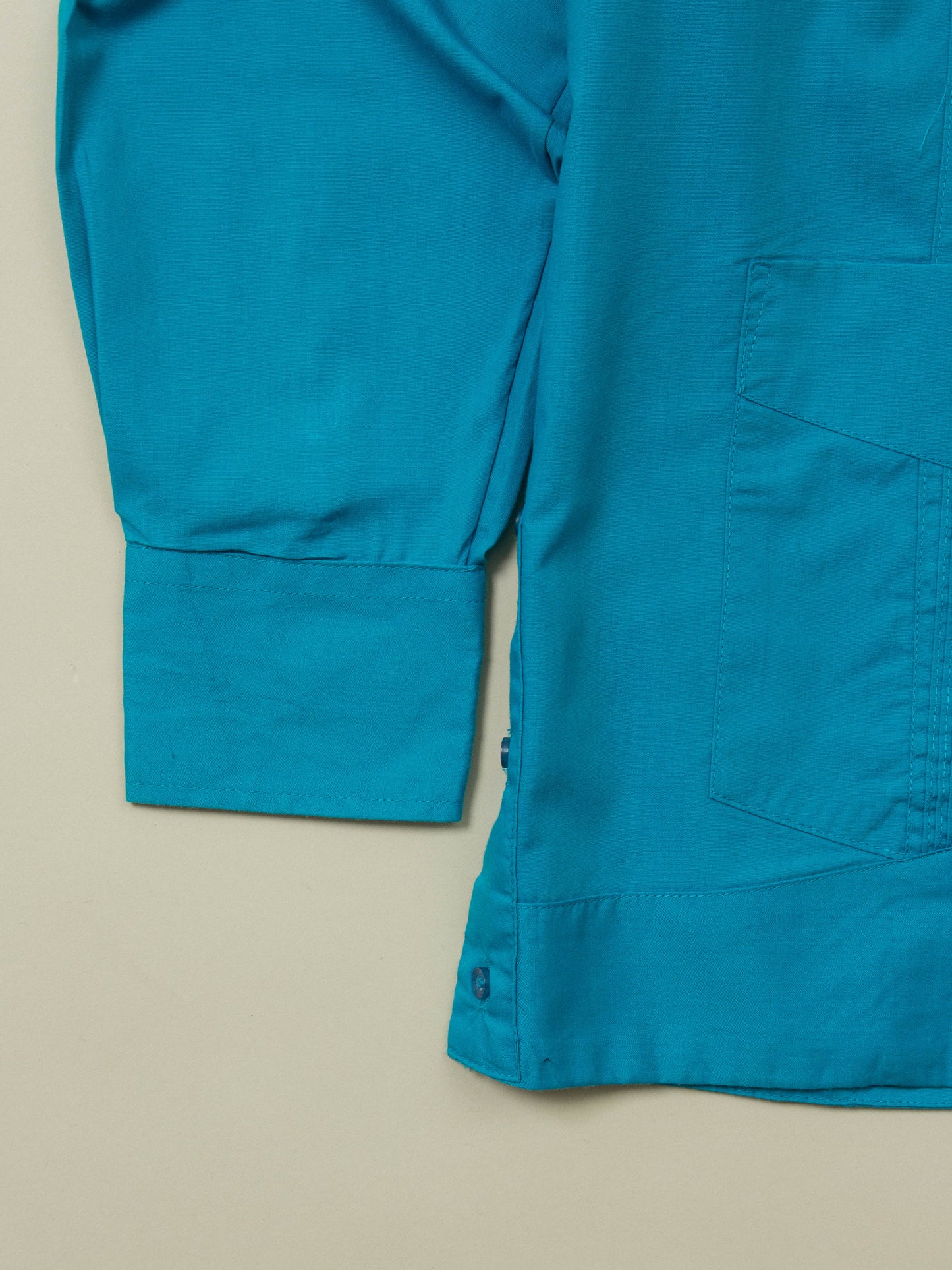 Vtg Guayabera Cuban Shirt (S)