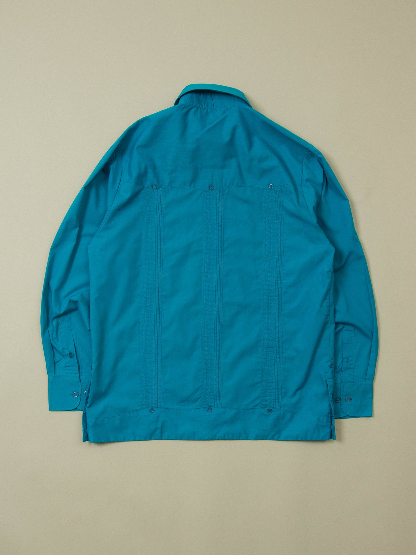 Vtg Guayabera Cuban Shirt (S)