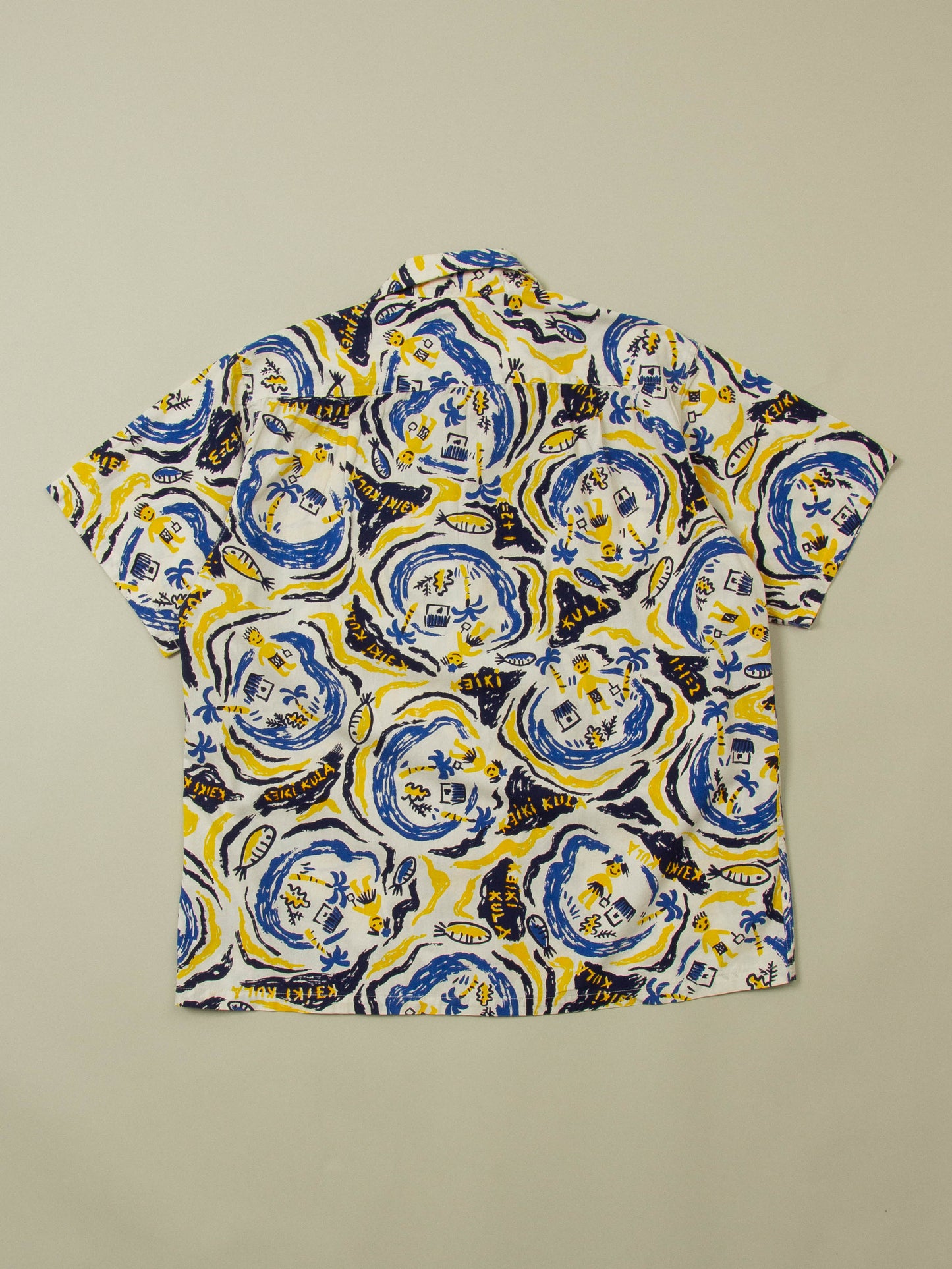 Vtg 1950s Kiilani Hawaii Shirt - Made in Honolulu (S/M)