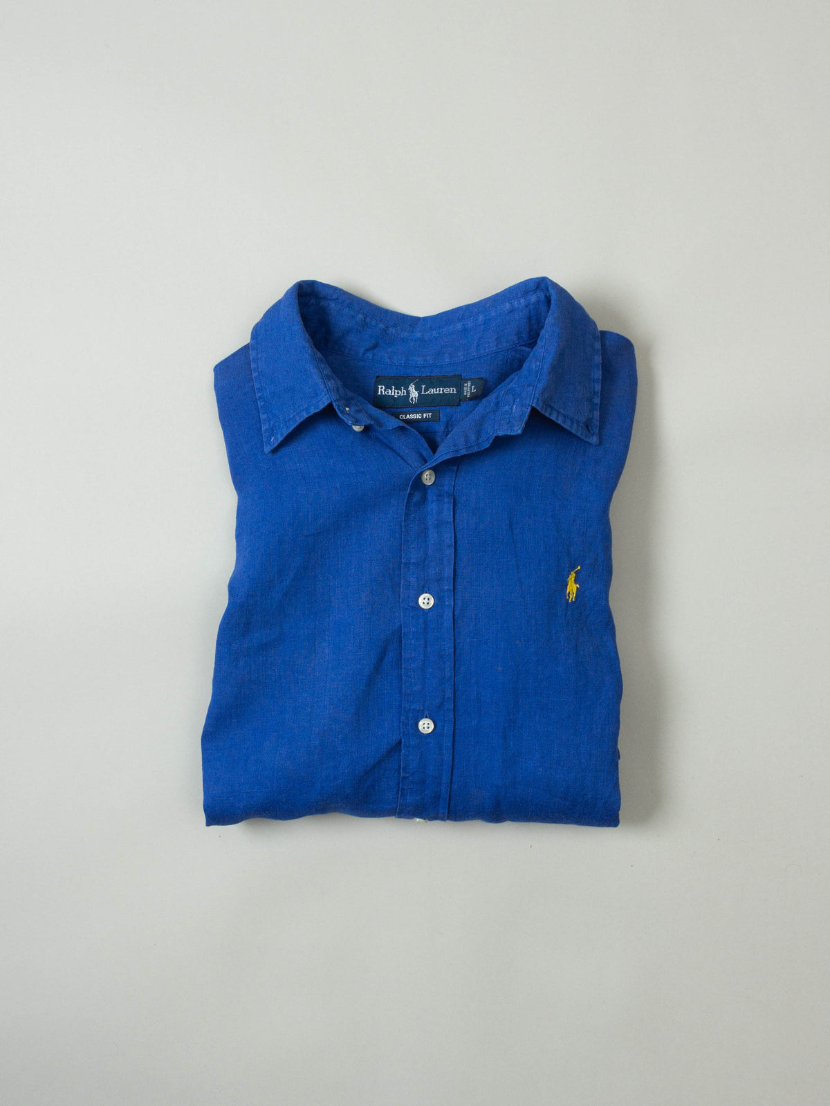 2000s Ralph Lauren Linen Shirt (XL)
