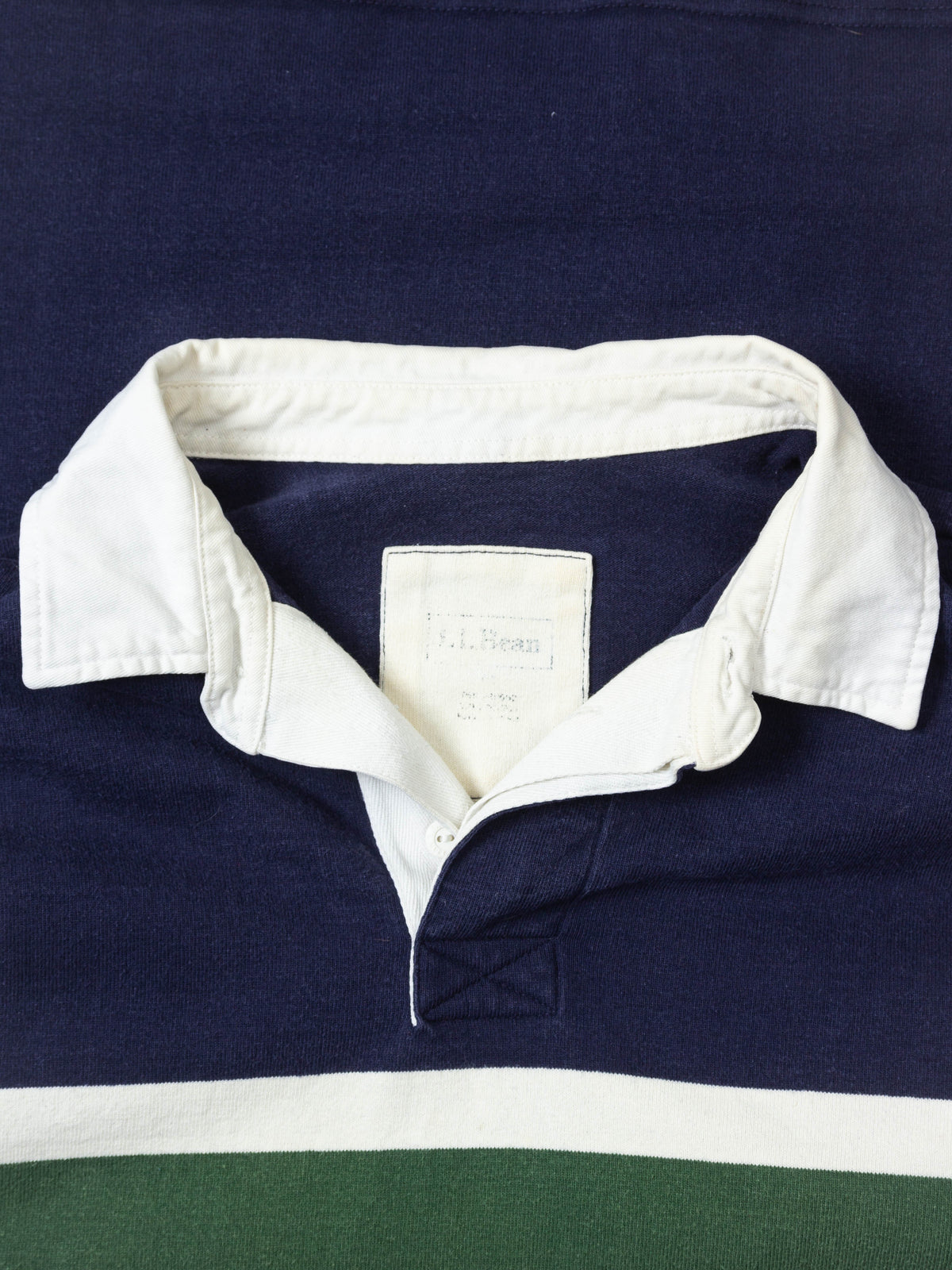 Vtg 1990s L.L.Bean Rugby Shirt (M/L)