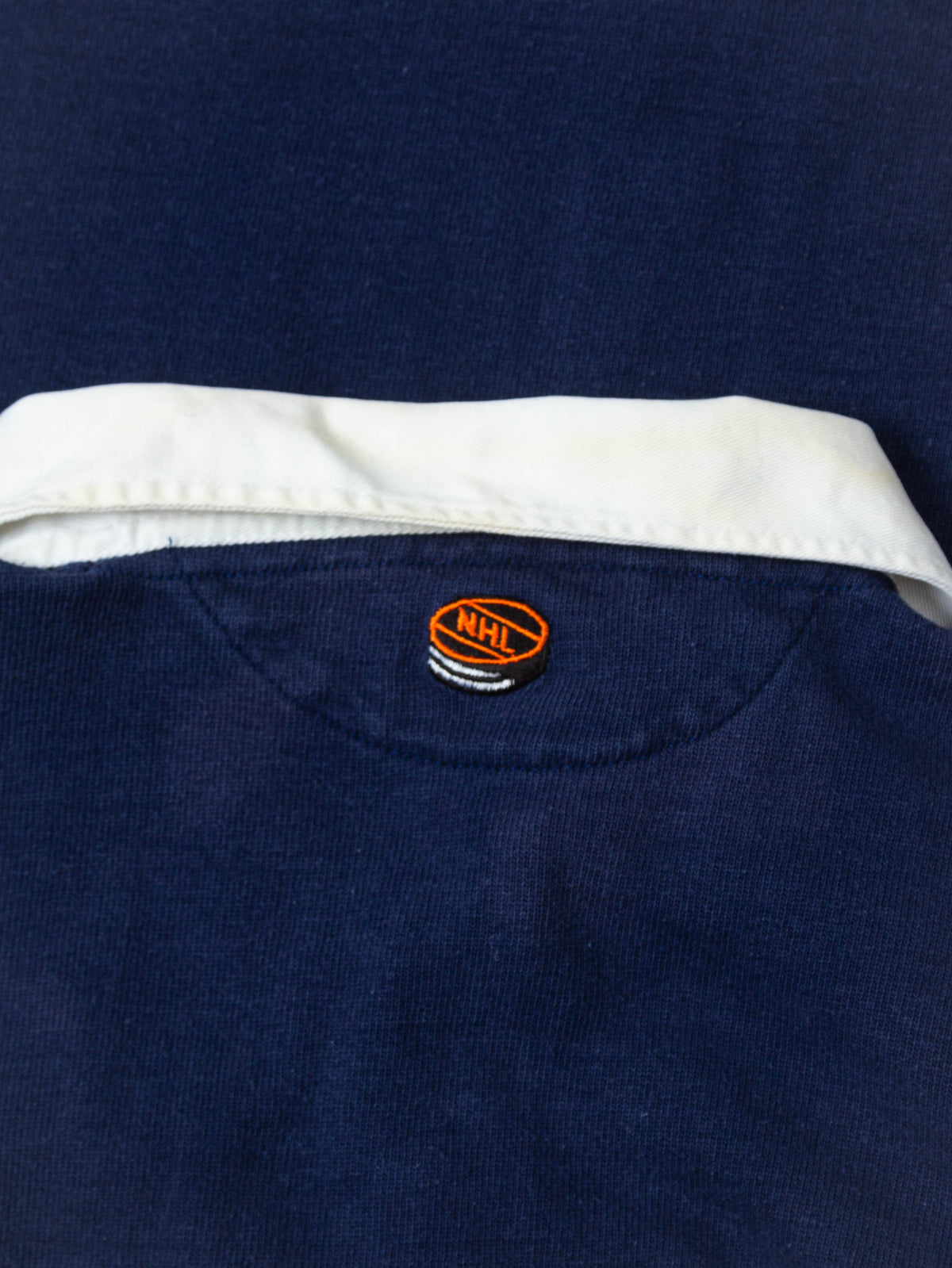 Vtg 1990s Toronto Maple Leafs Rugby Shirt - Made in Canada (L)
