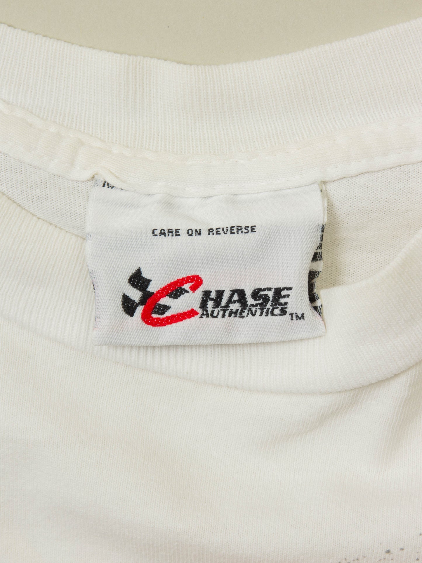 Vtg 1990s Chase Authentics 'Dale Jarrett' Racing Tee (XL)