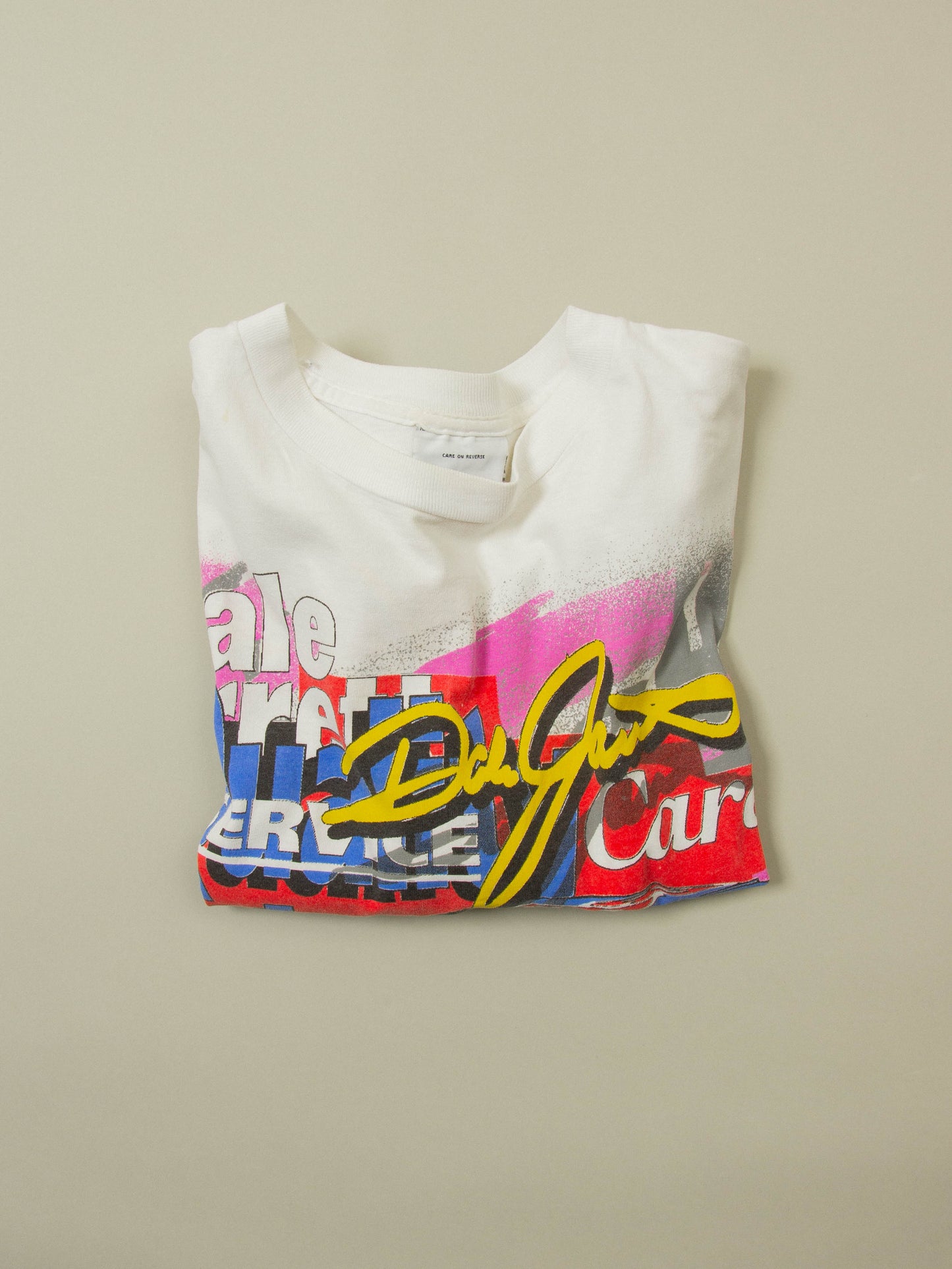 Vtg 1990s Chase Authentics 'Dale Jarrett' Racing Tee (XL)