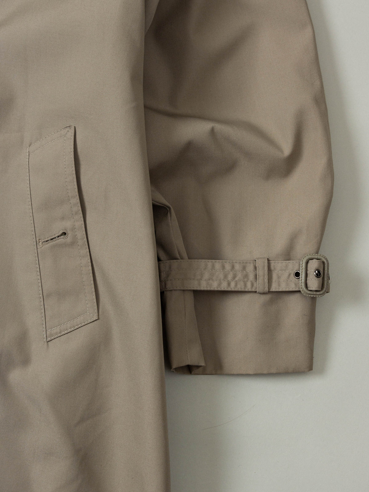 Vtg 1980s Raglan Trench Coat (Women's L)