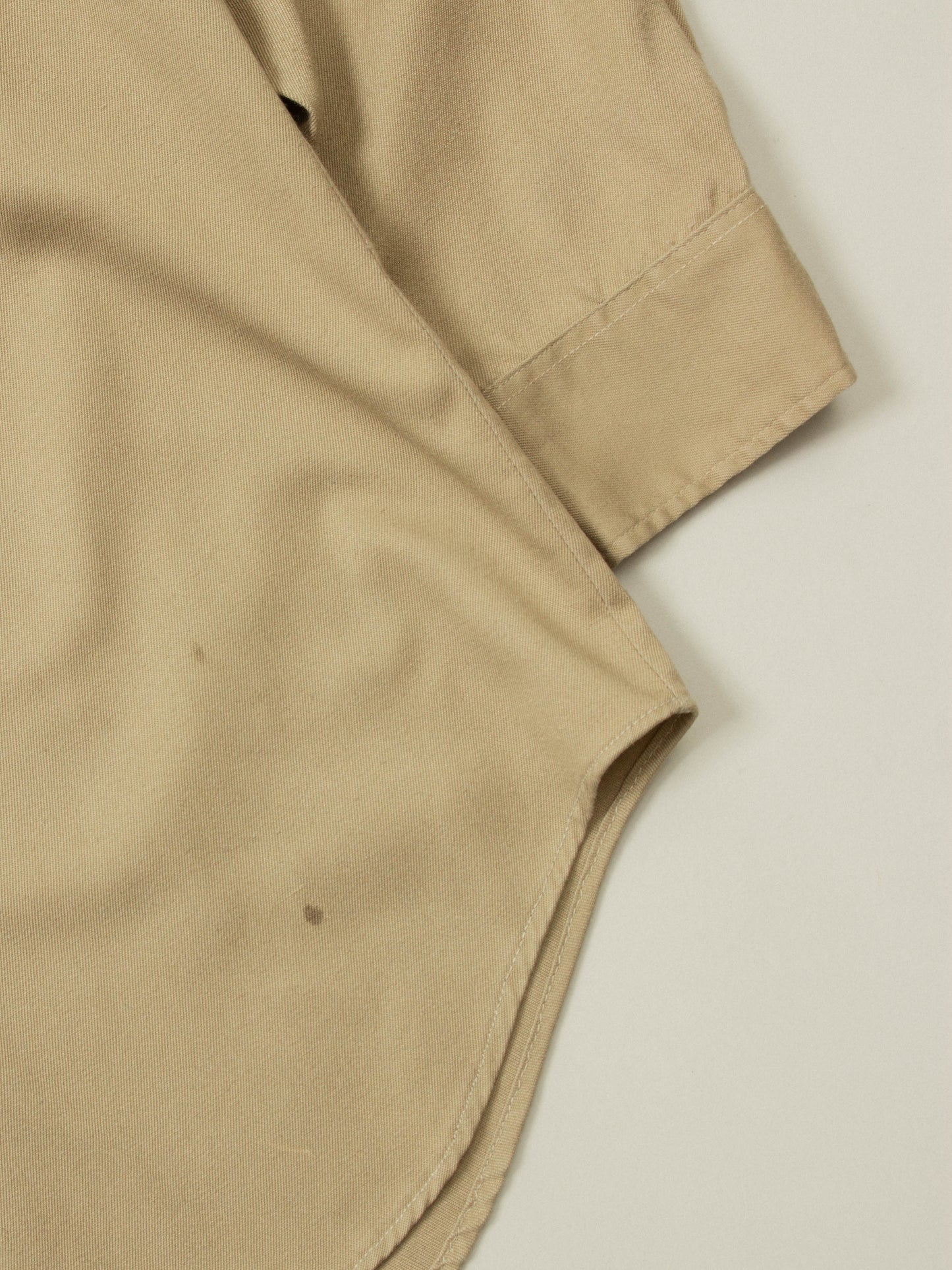 Vtg 1970s Big Mac Khaki Shirt (S)
