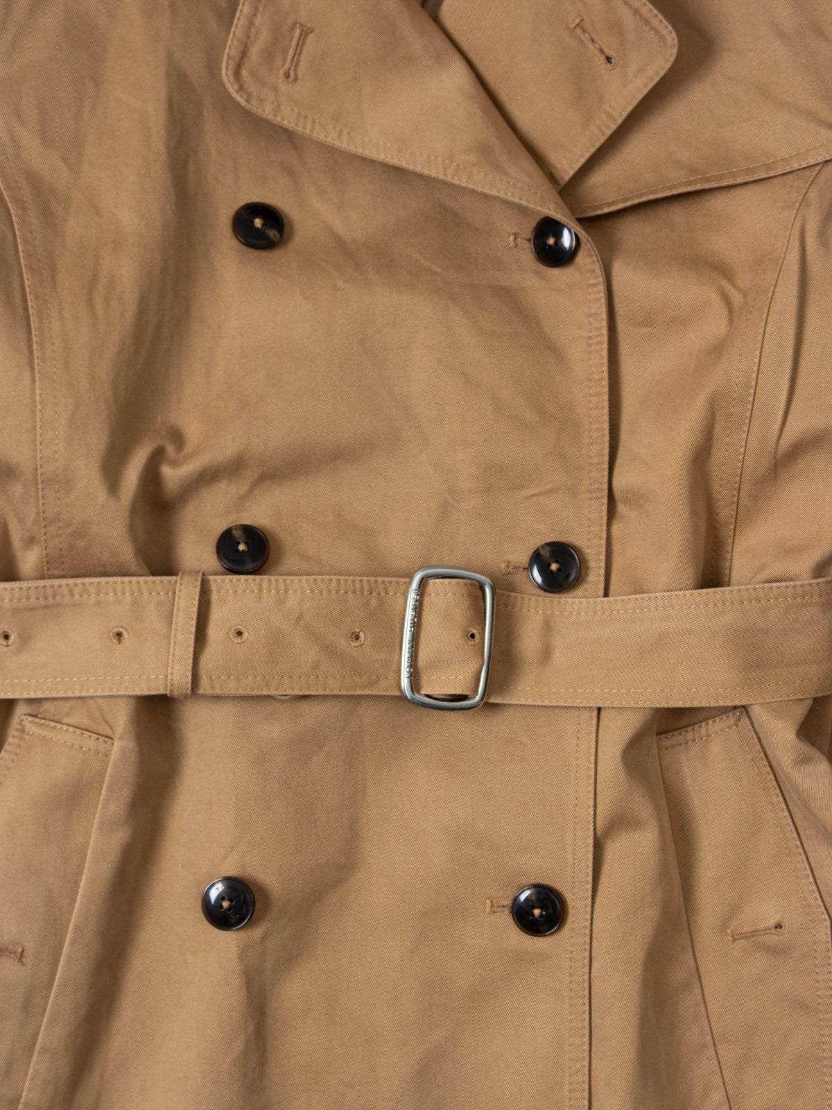 2000s Tommy Hilfiger Women's Trenchcoat (M)