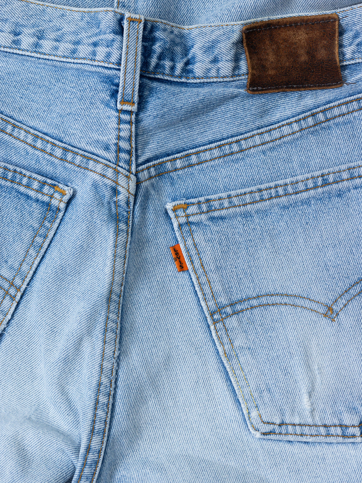Vtg 1990s Levi's 619 Orange Tab Jeans - Made in Canada (32x34)