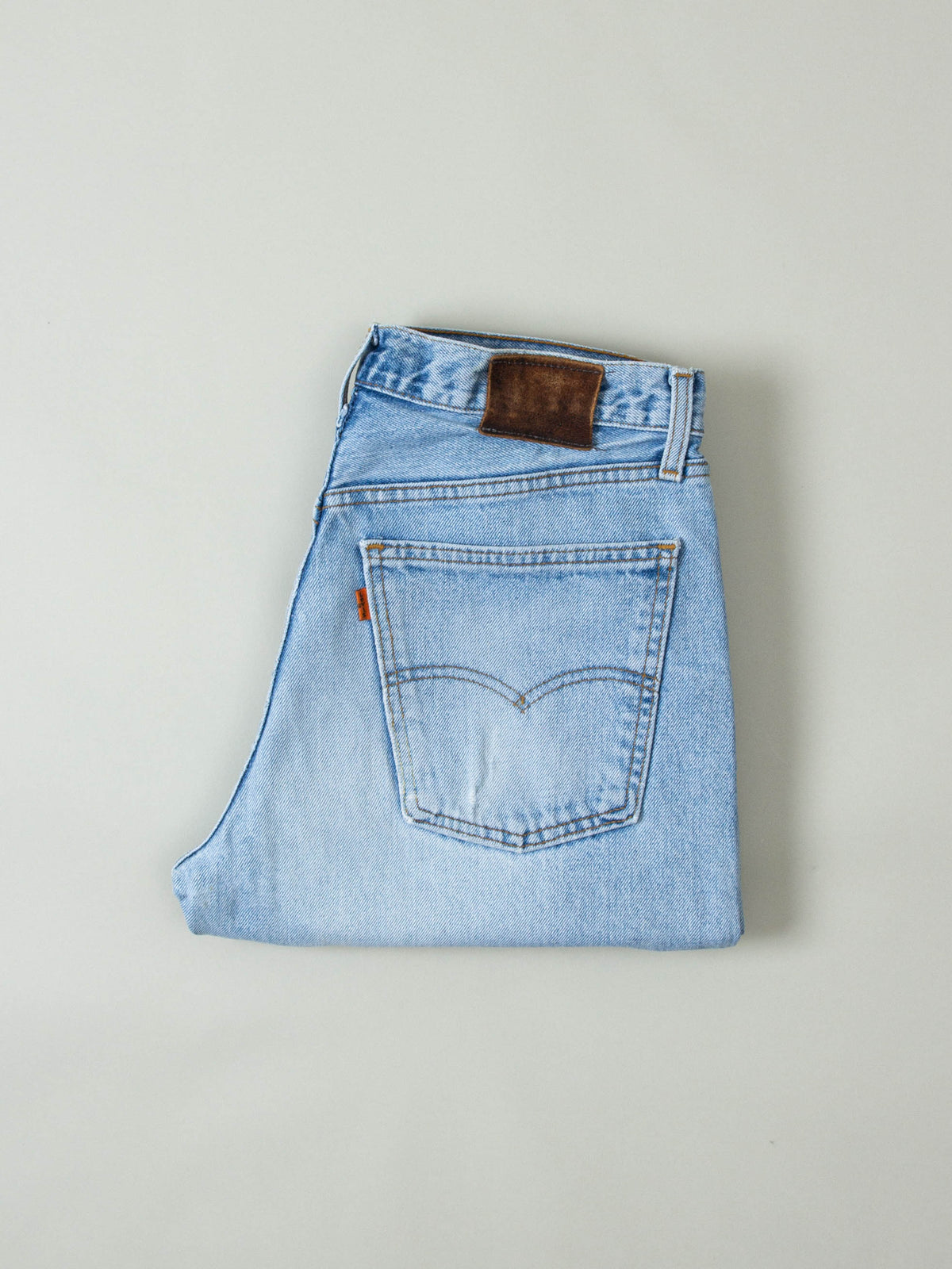 Vtg 1990s Levi's 619 Orange Tab Jeans - Made in Canada (32x34)