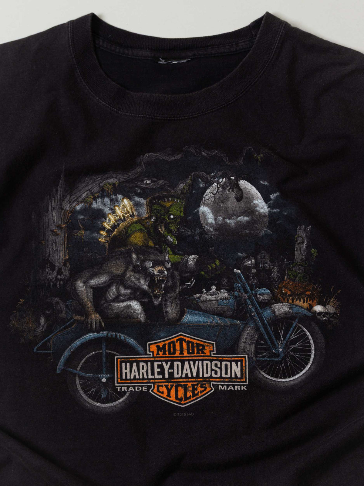Harley-Davidson 'Monsters' Graphic Tee (L)