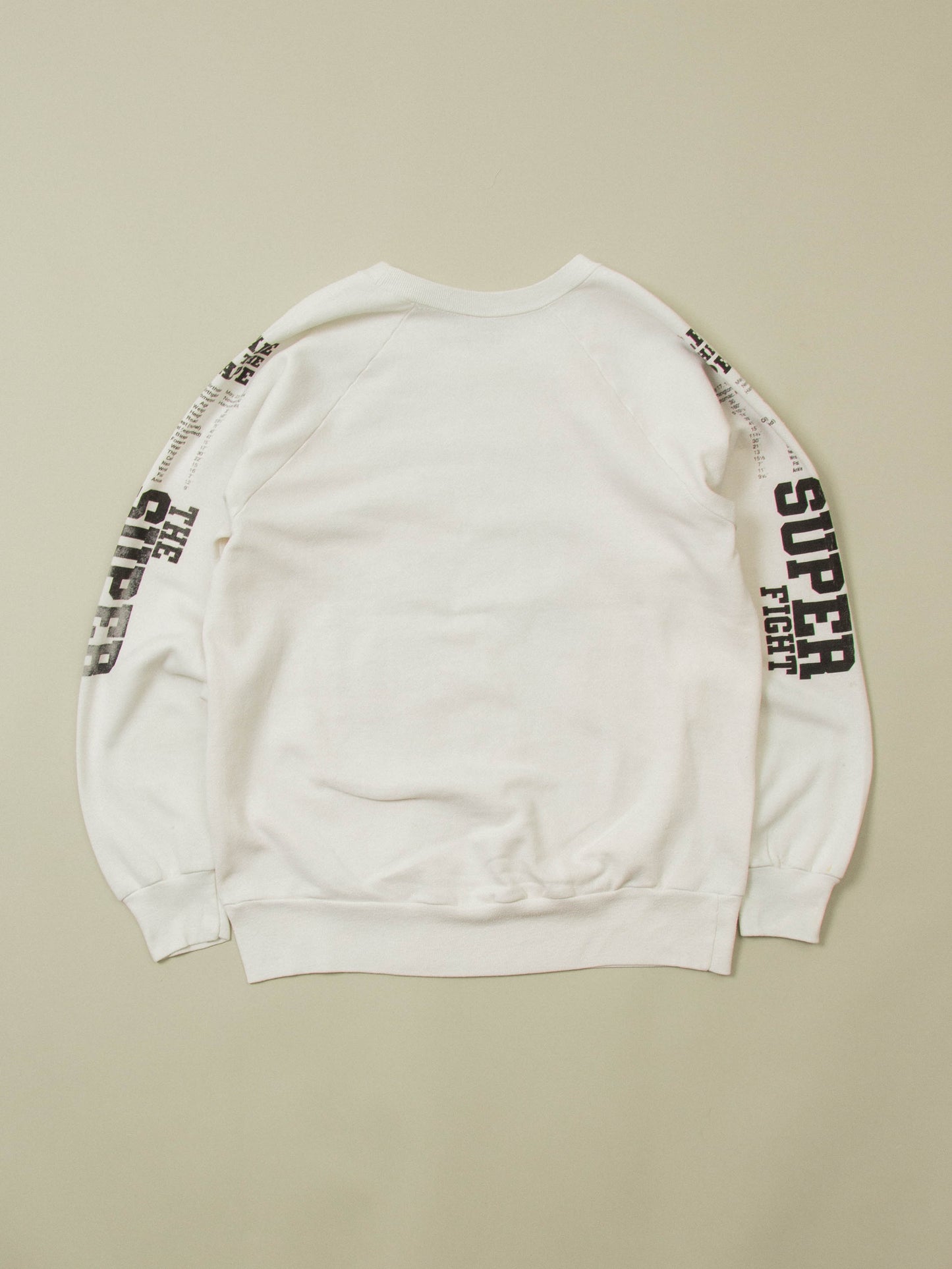 Vtg 1980s 'World Middleweight Championship' Promo Sweatshirt (M/L)