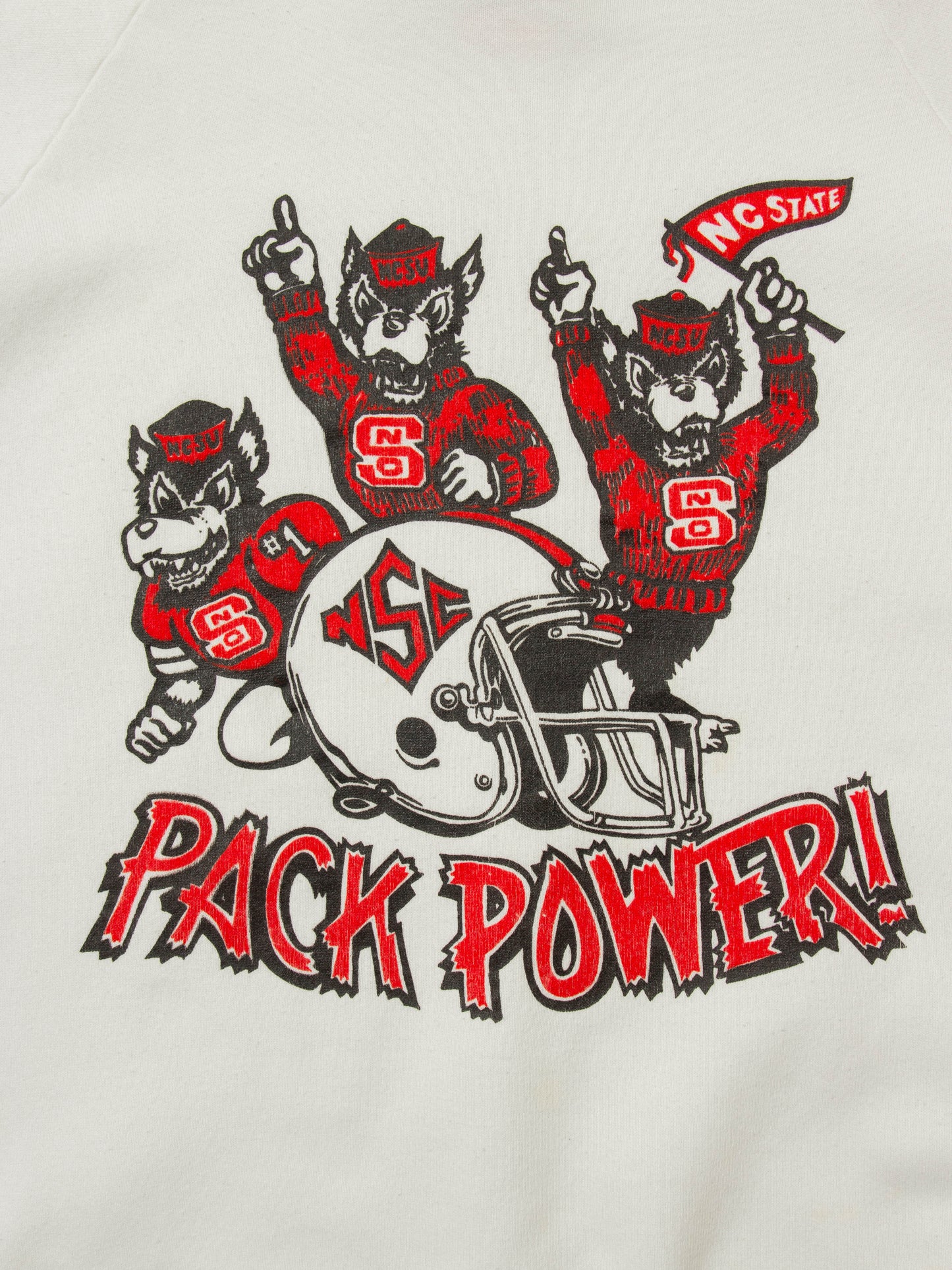 Vtg 1990s NCSU University Sweatshirt - Made in USA (L)