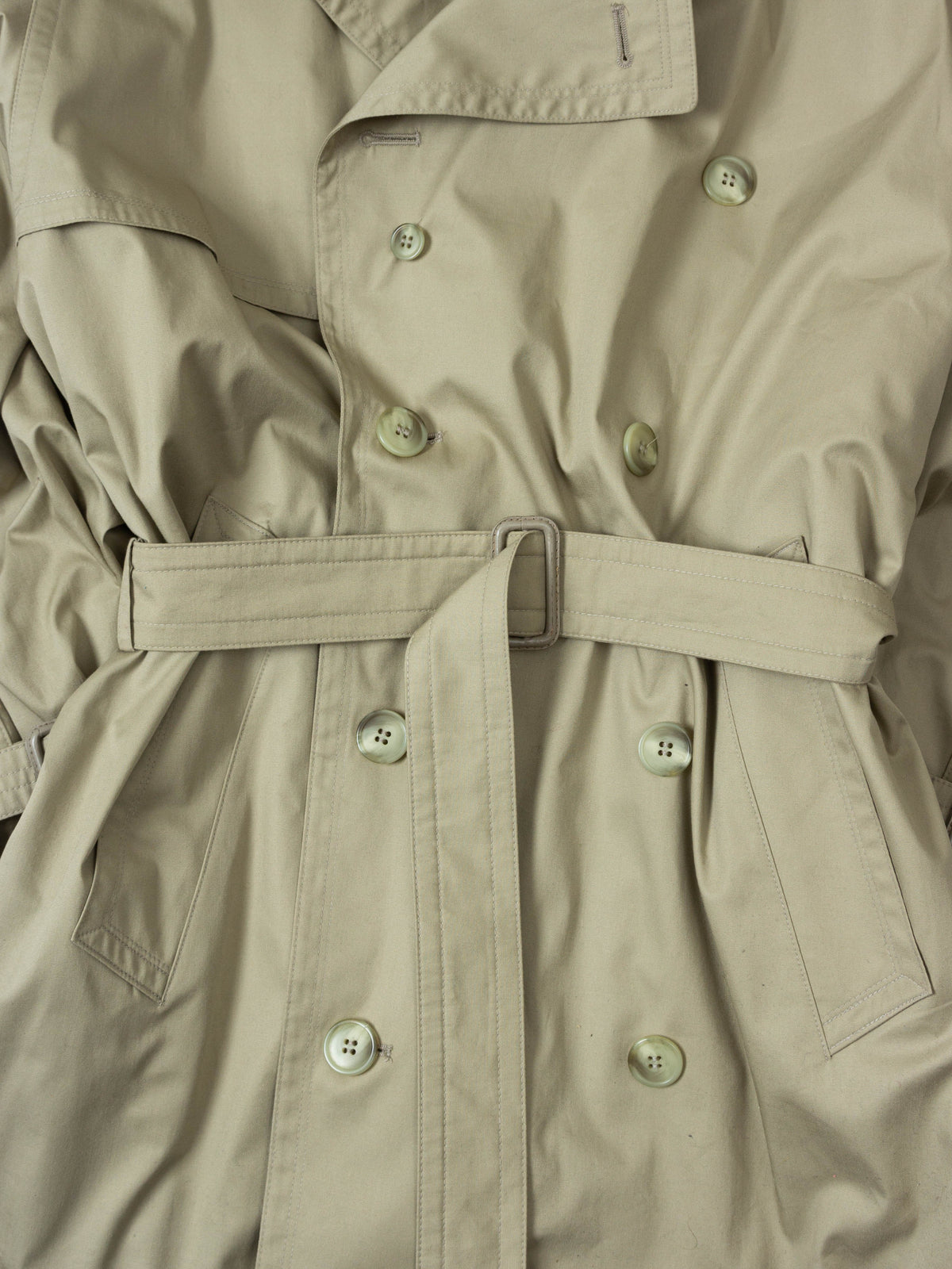Vtg 1980s Darebridge Raglan Trench Coat (L)