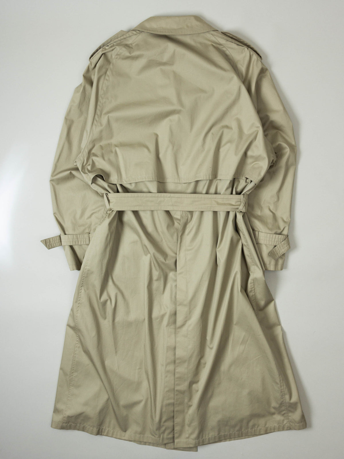 Vtg 1980s Darebridge Raglan Trench Coat (L)