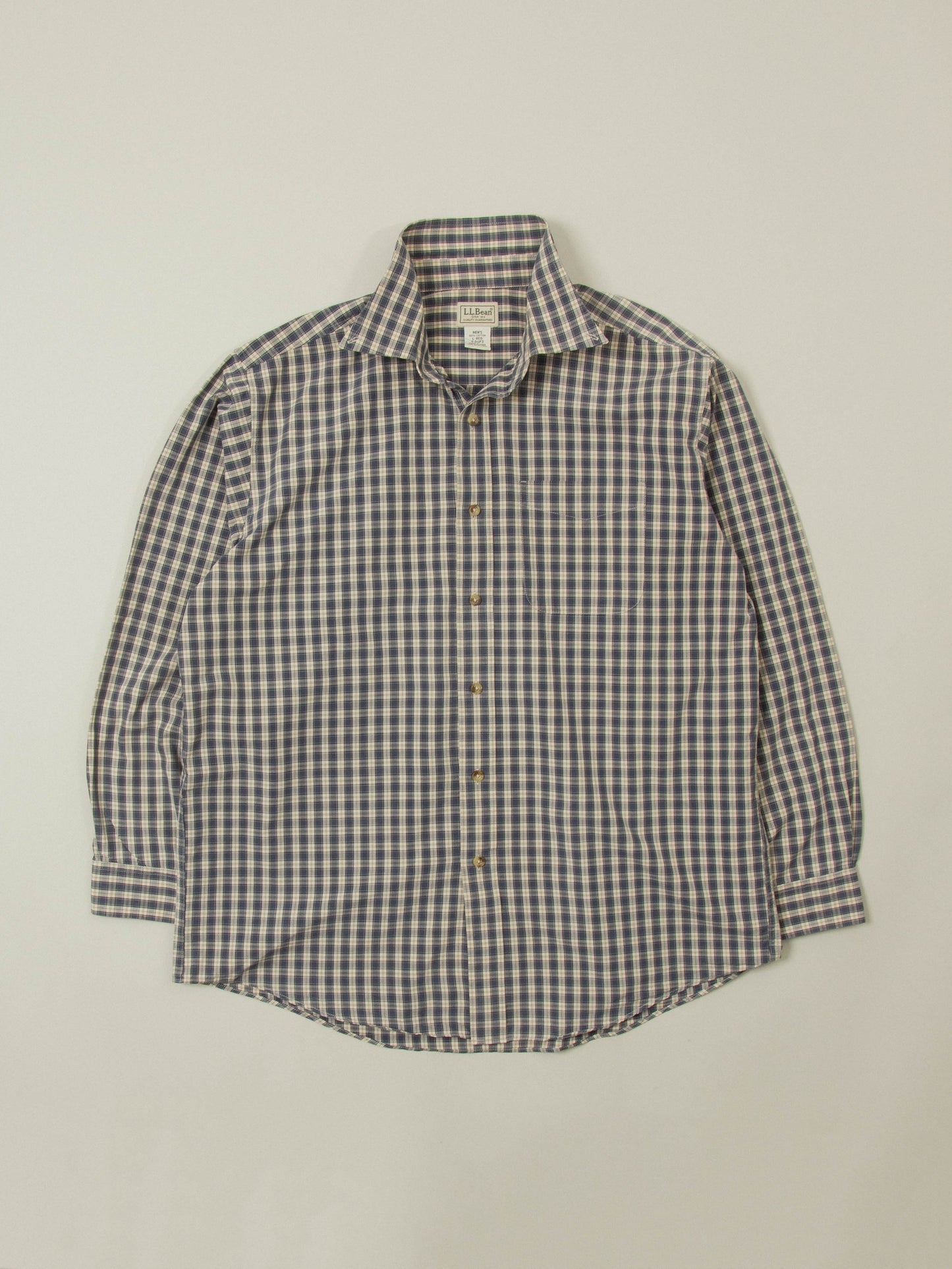 Vtg 1990s L.L.Bean Button Down Shirt (L)