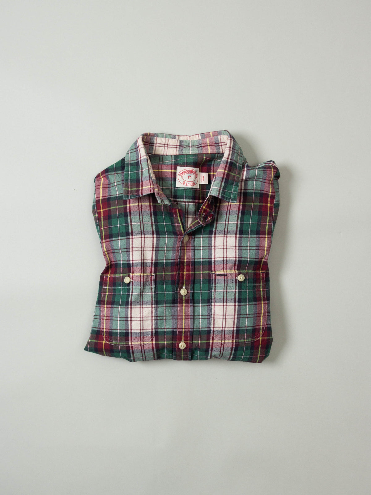 2000s Brooks Brothers Flannel Shirt (M)