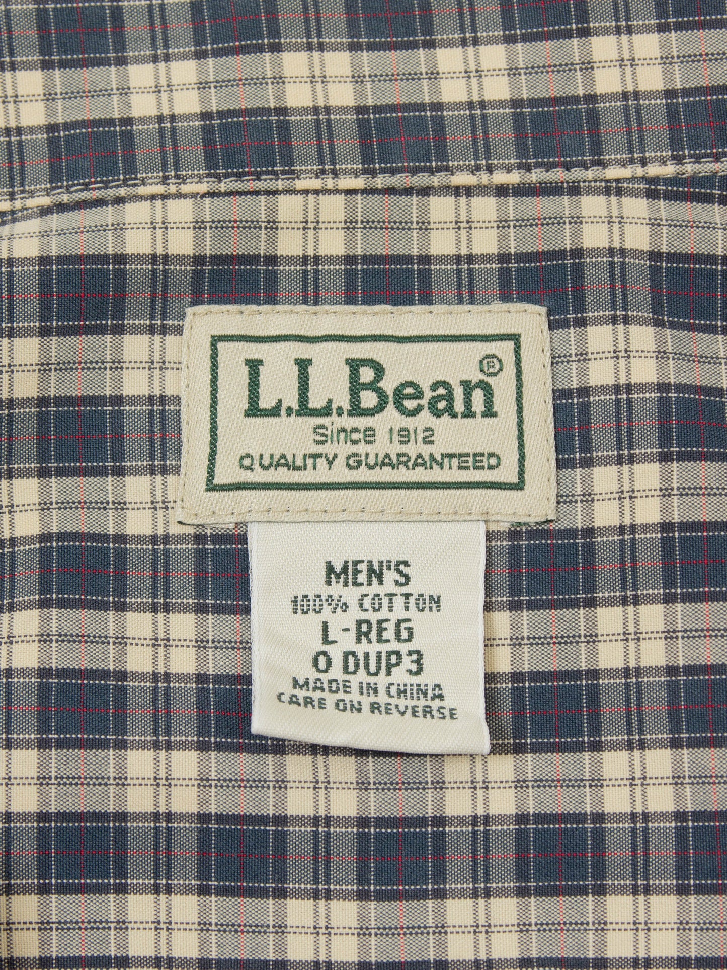 Vtg 1990s L.L.Bean Button Down Shirt (L)