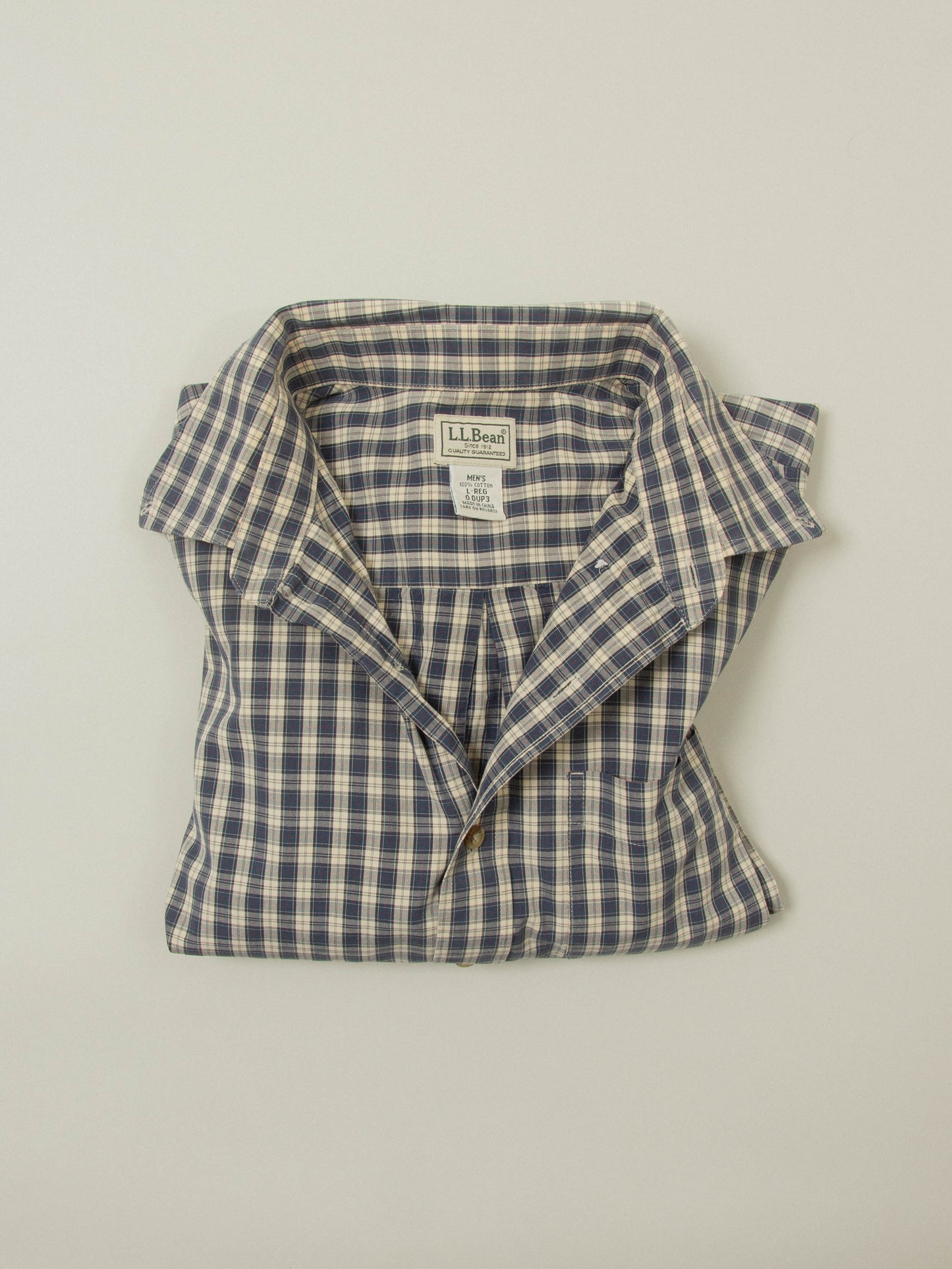 Vtg 1990s L.L.Bean Button Down Shirt (L)