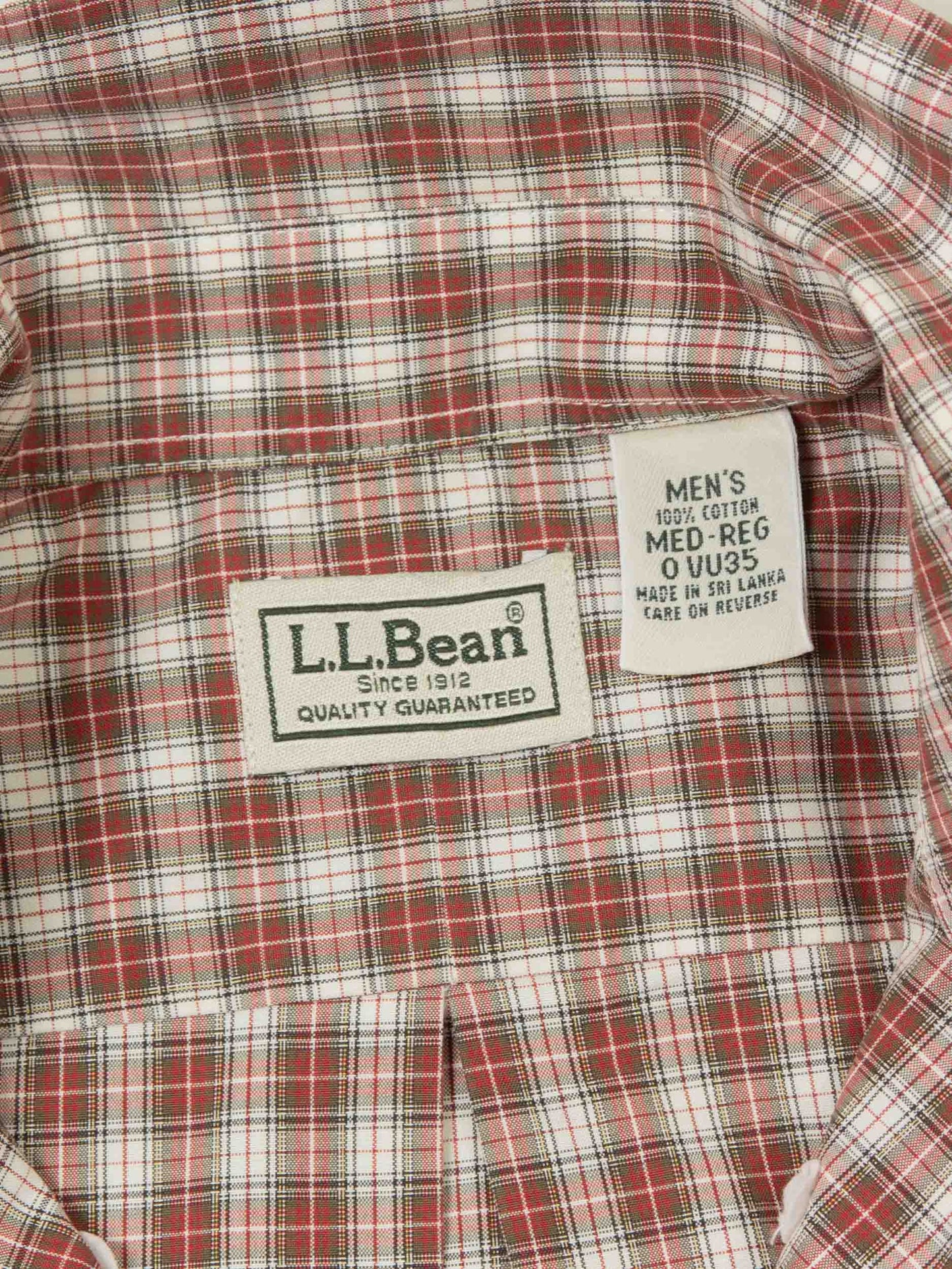 Vtg 1990s L.L.Bean Button Down Shirt (M)