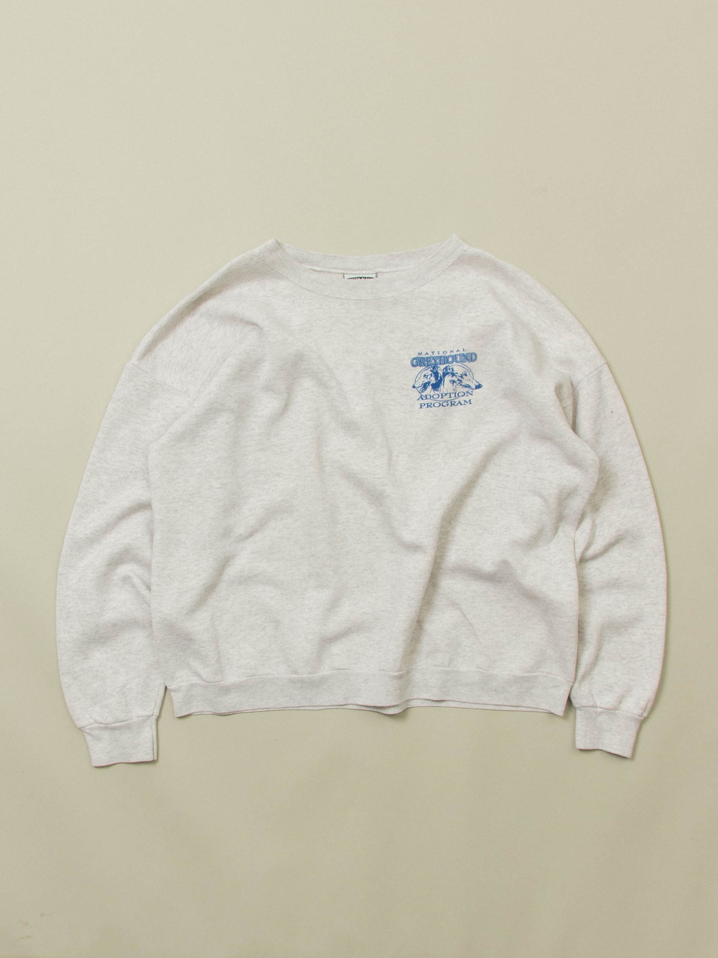 Vtg 1990s Lee 'Greyhound' Graphic Sweatshirt – Made in USA (XL)