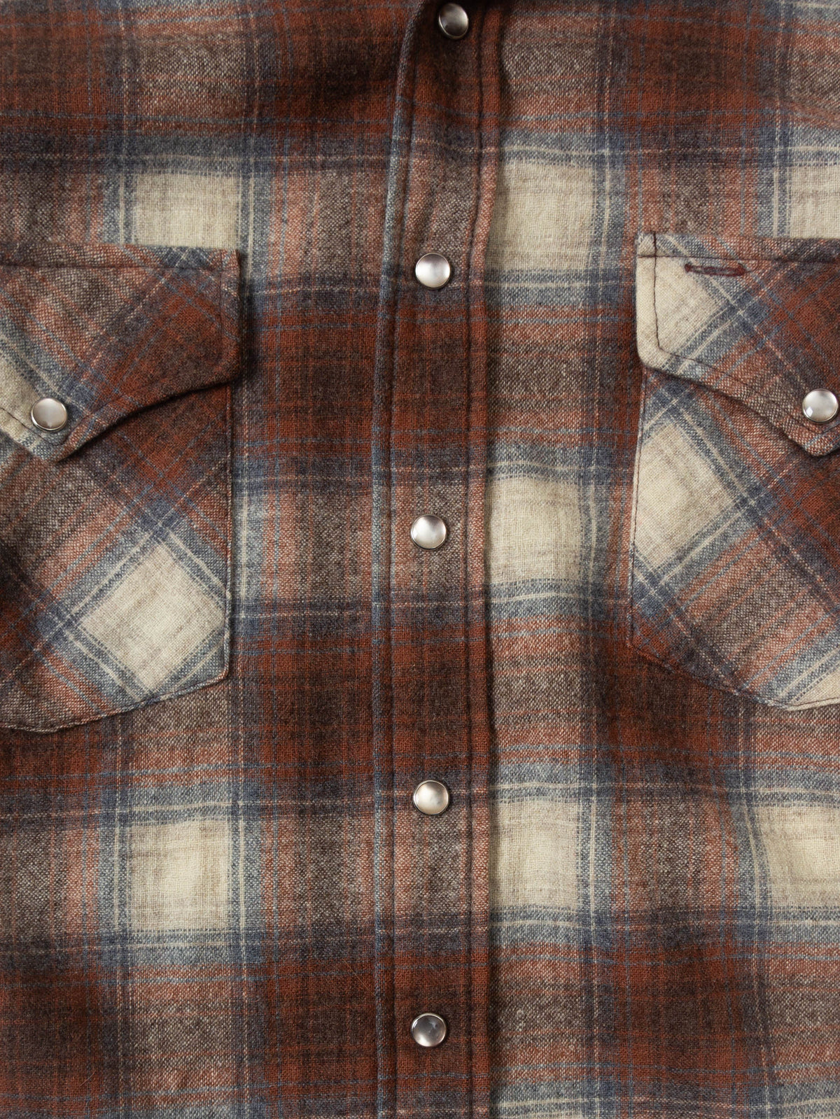 Vtg 1980s Pendleton Western Wool Flannel Shirt – Made in USA (M/L)