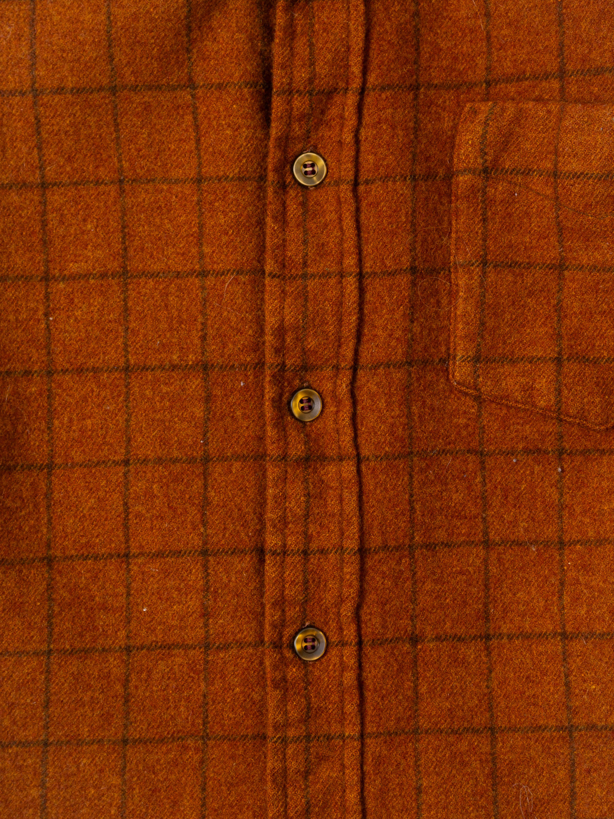 Vtg 1960s Pendleton Wool Flannel Shirt – Made in USA (XS)
