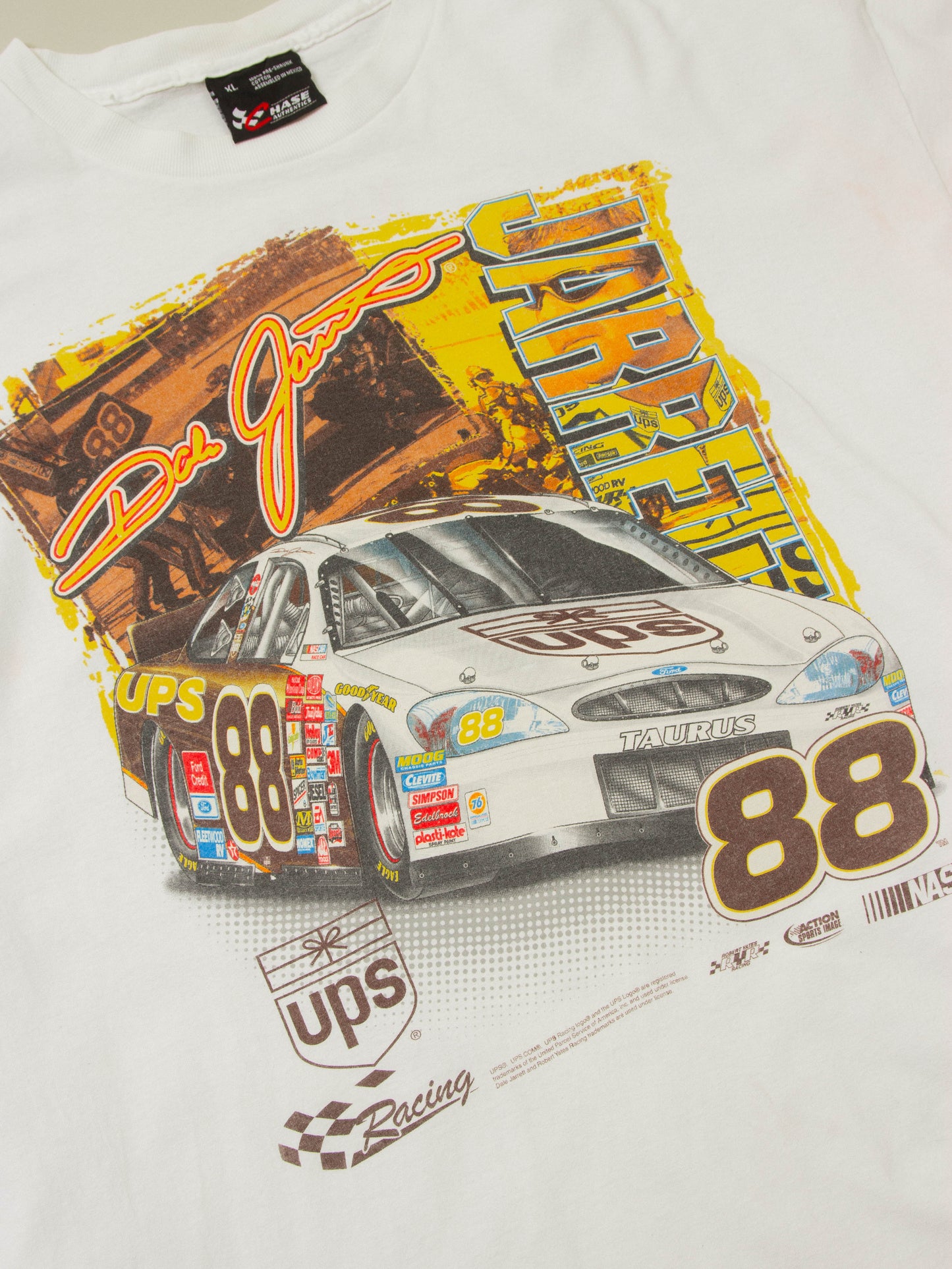 Vtg 1990s Chase Authentics 'Dale Jarett' Tee (XL)