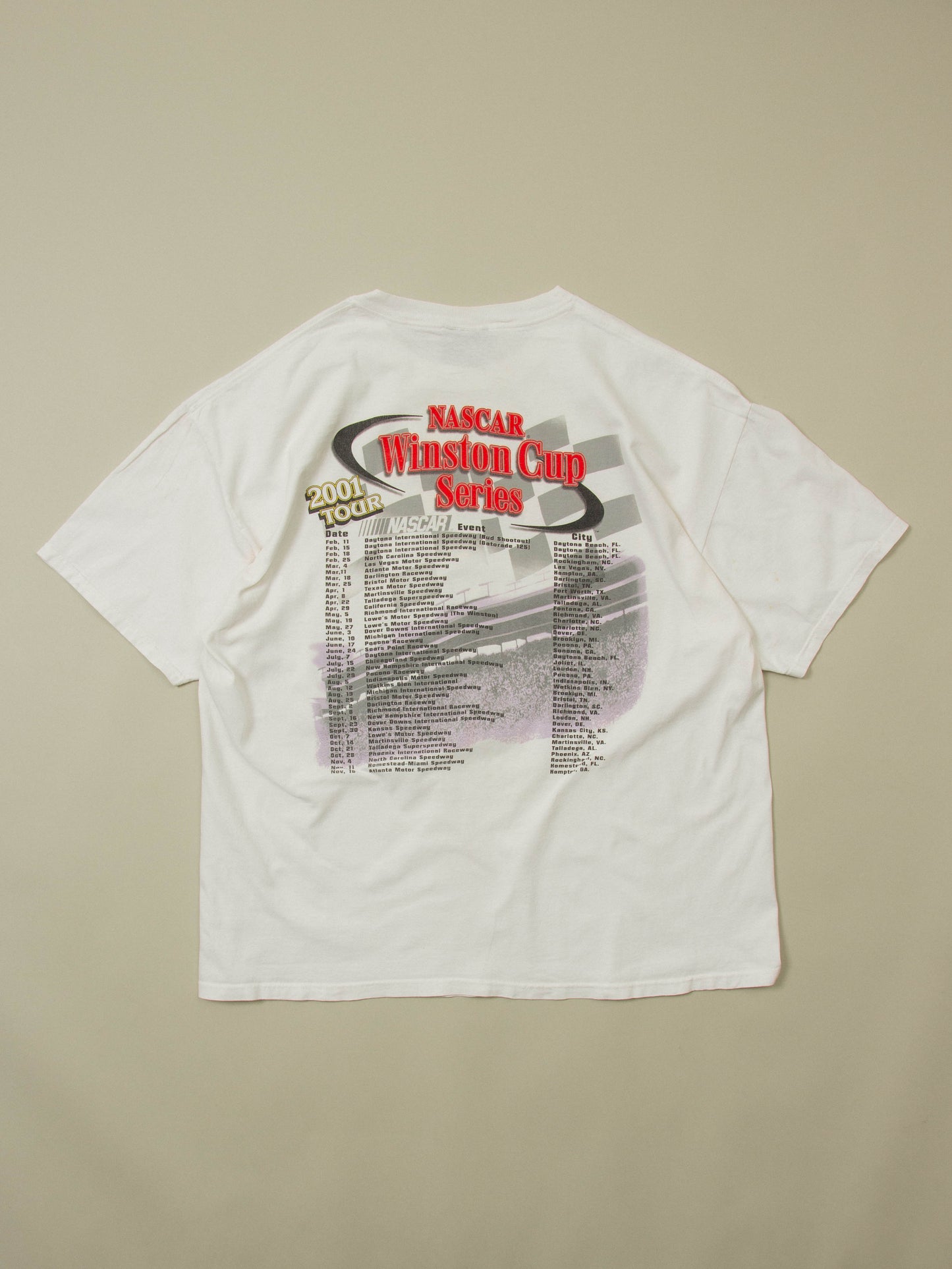 Vtg 1990s Chase Authentics 'Dale Jarett' Tee (XL)