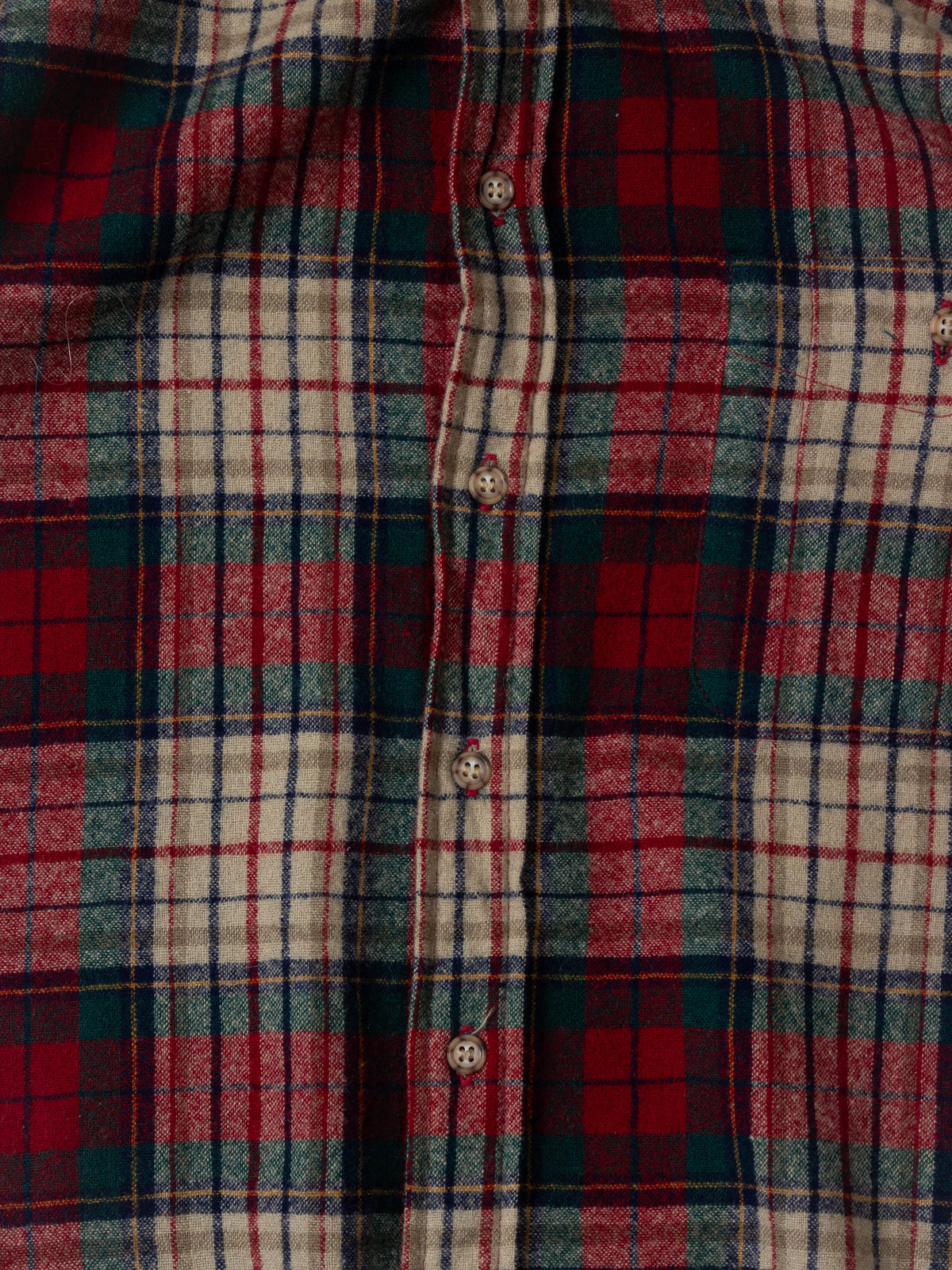 Vtg 1990s Pendleton Wool Flannel Shirt – Made in USA (XL)