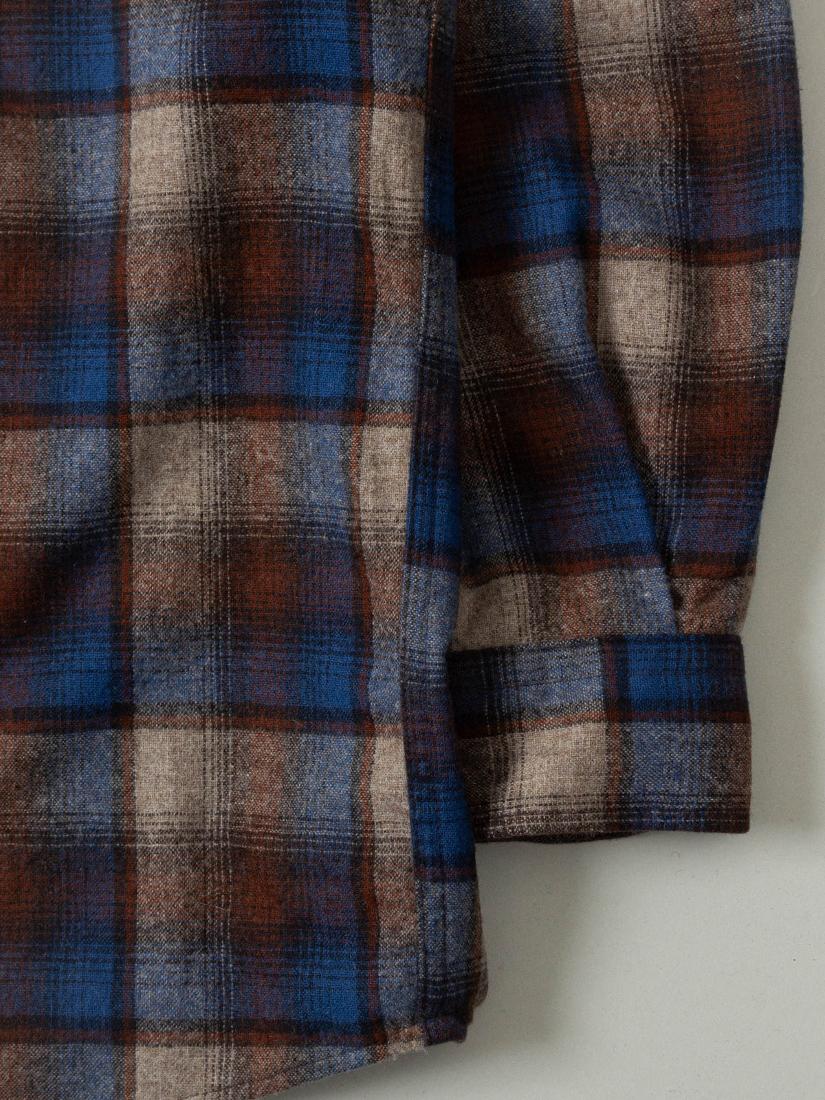 Vtg Pendleton Wool Flannel Shirt - Made in Mexico (L/XL)