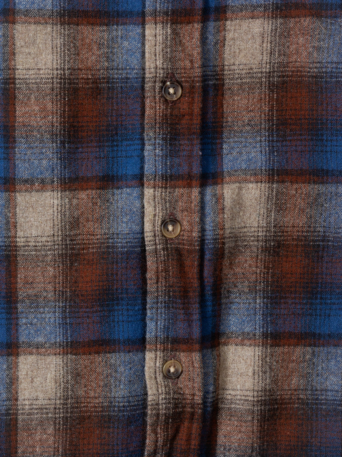 Vtg Pendleton Wool Flannel Shirt - Made in Mexico (L/XL)