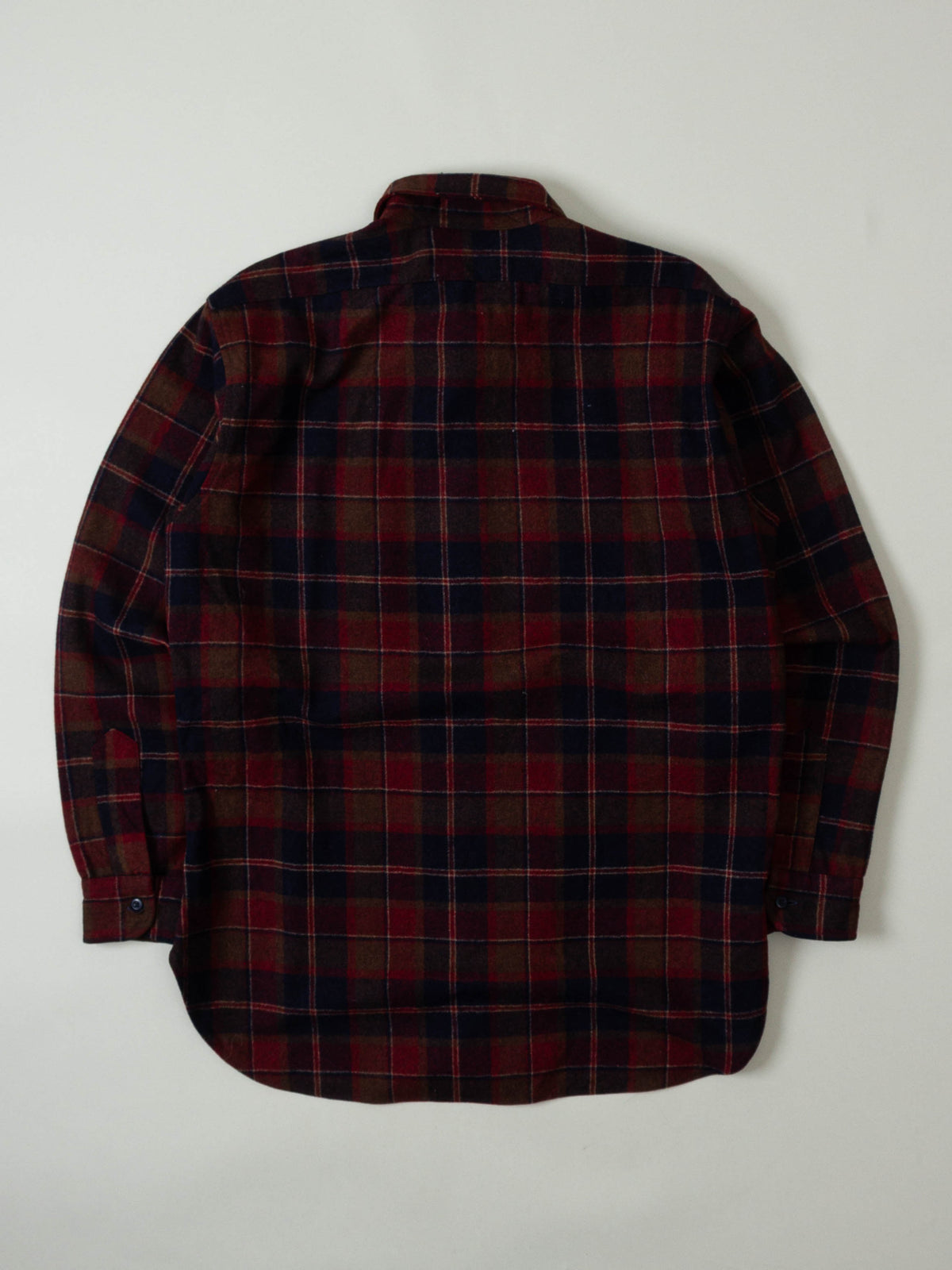 Vtg 1970s Pendleton Wool Flannel Shirt – Made in USA (L)