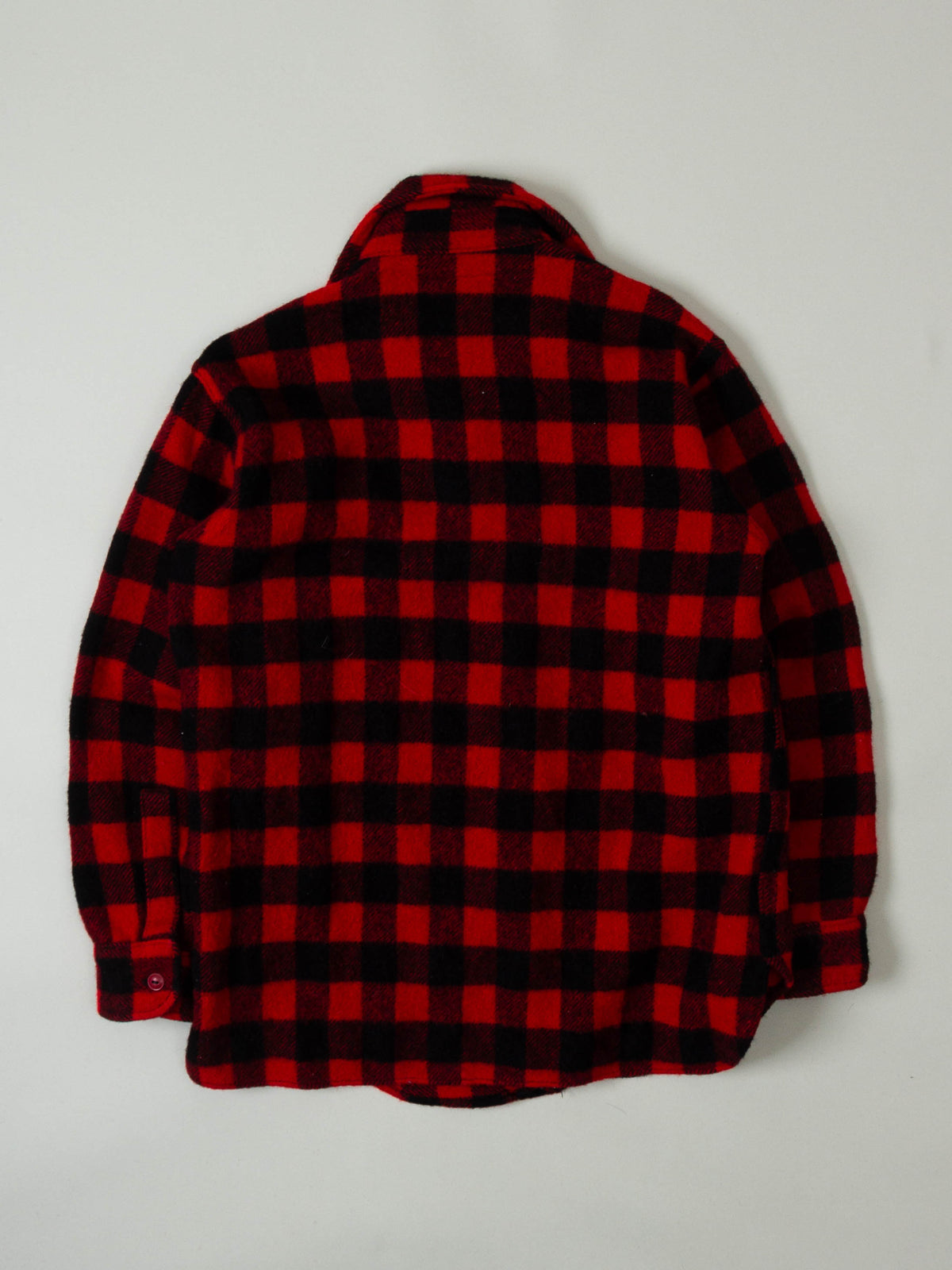 Vtg 1970s Woolrich Wool Flannel Shirt - Made in USA (L)