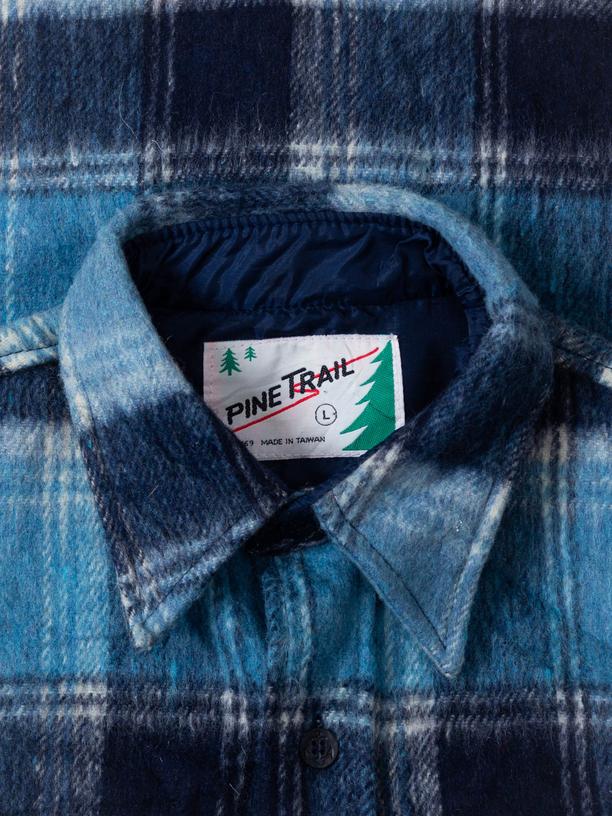 Vtg 1980s Pine Trail Flannel Overshirt (M/L)