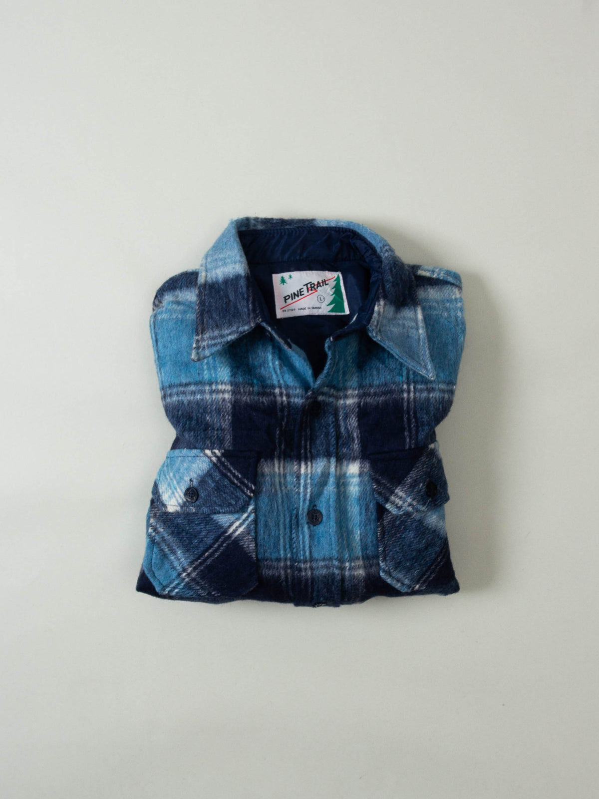 Vtg 1980s Pine Trail Flannel Overshirt (M/L)