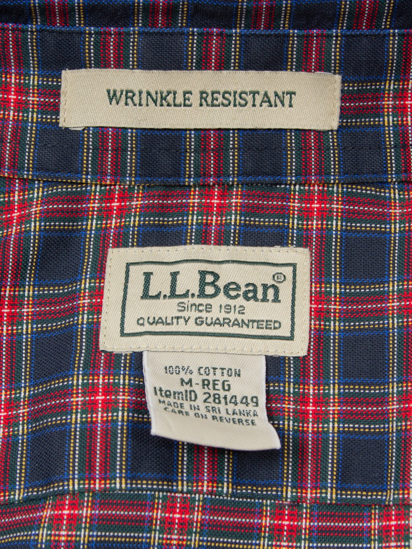 Vtg 1990s L.L.Bean Button Down Shirt (M)
