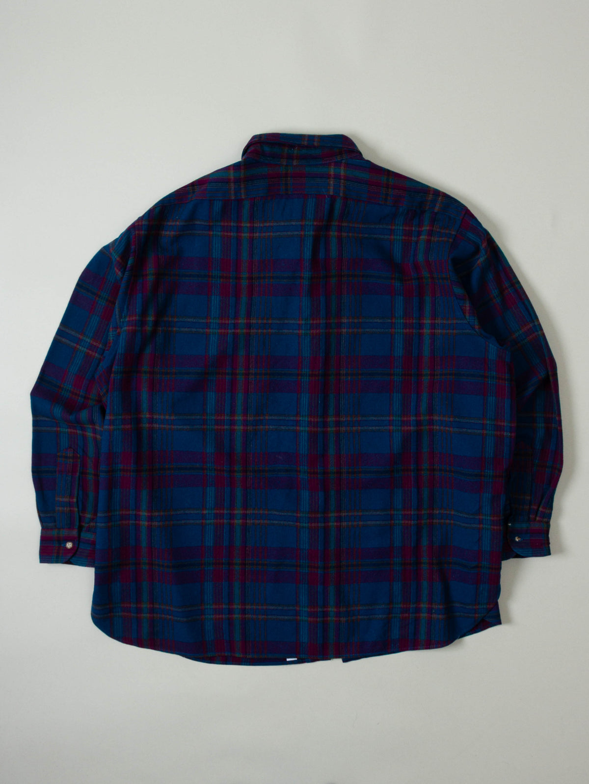 Vtg 1970s Pendleton Wool Flannel Shirt - Made in USA (XXL)