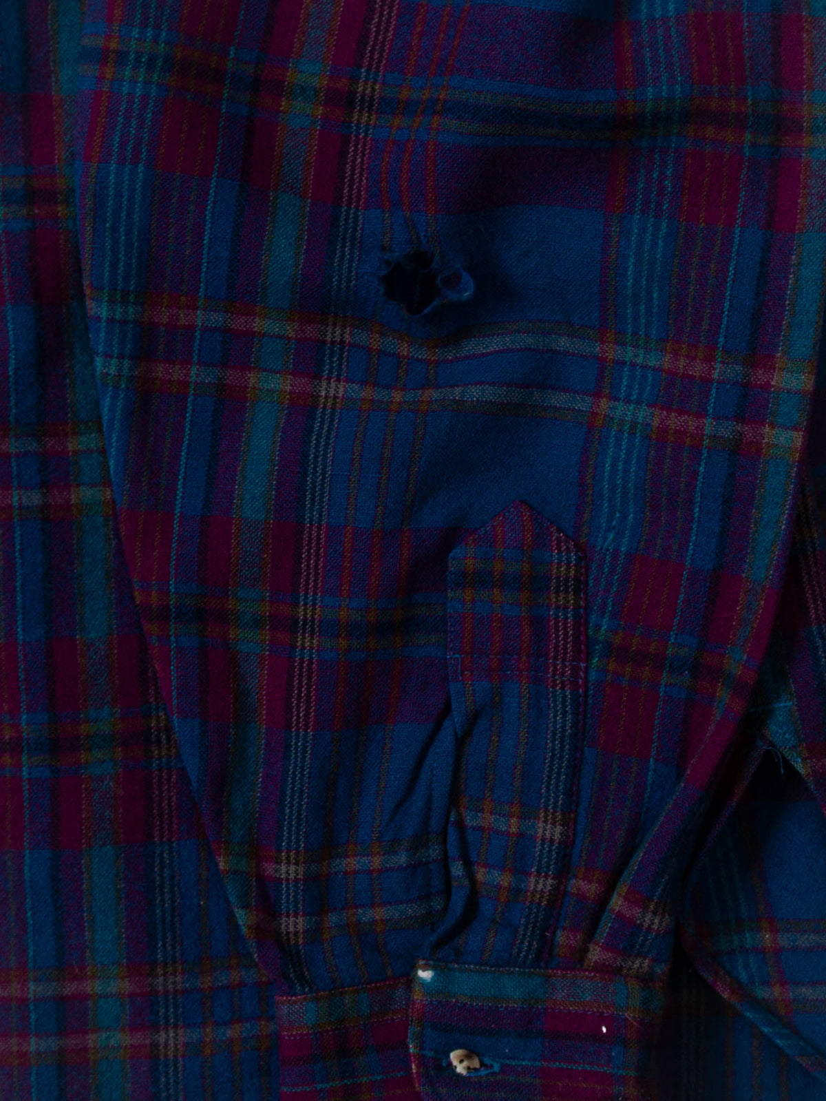Vtg 1970s Pendleton Wool Flannel Shirt - Made in USA (XXL)