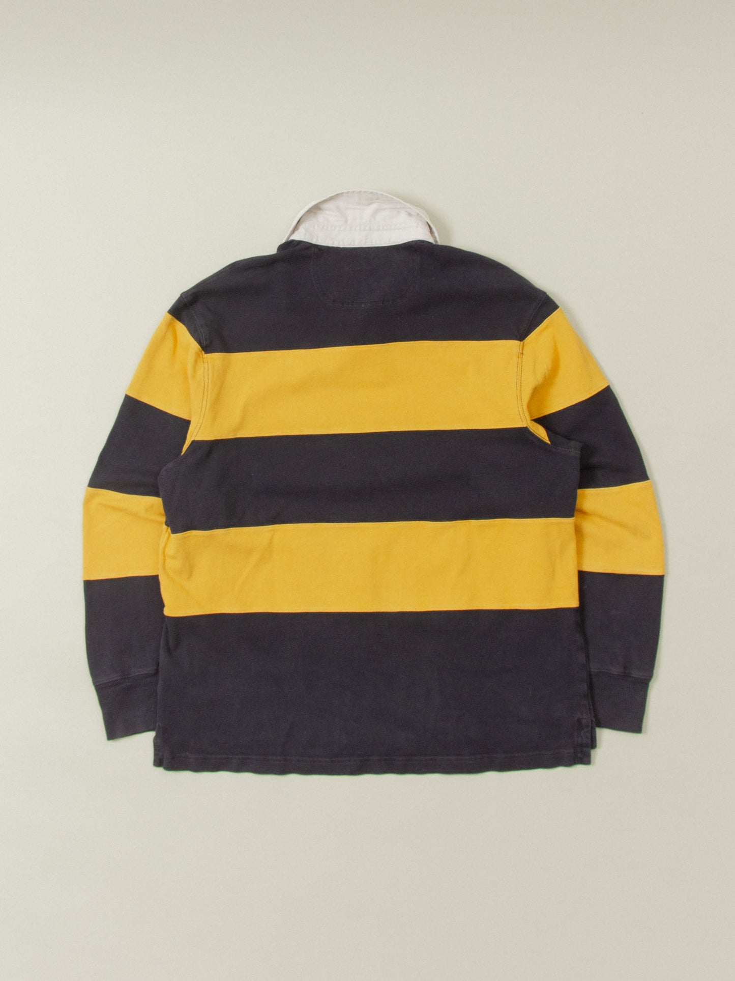 2000s Striped Rugby Shirt (XL)